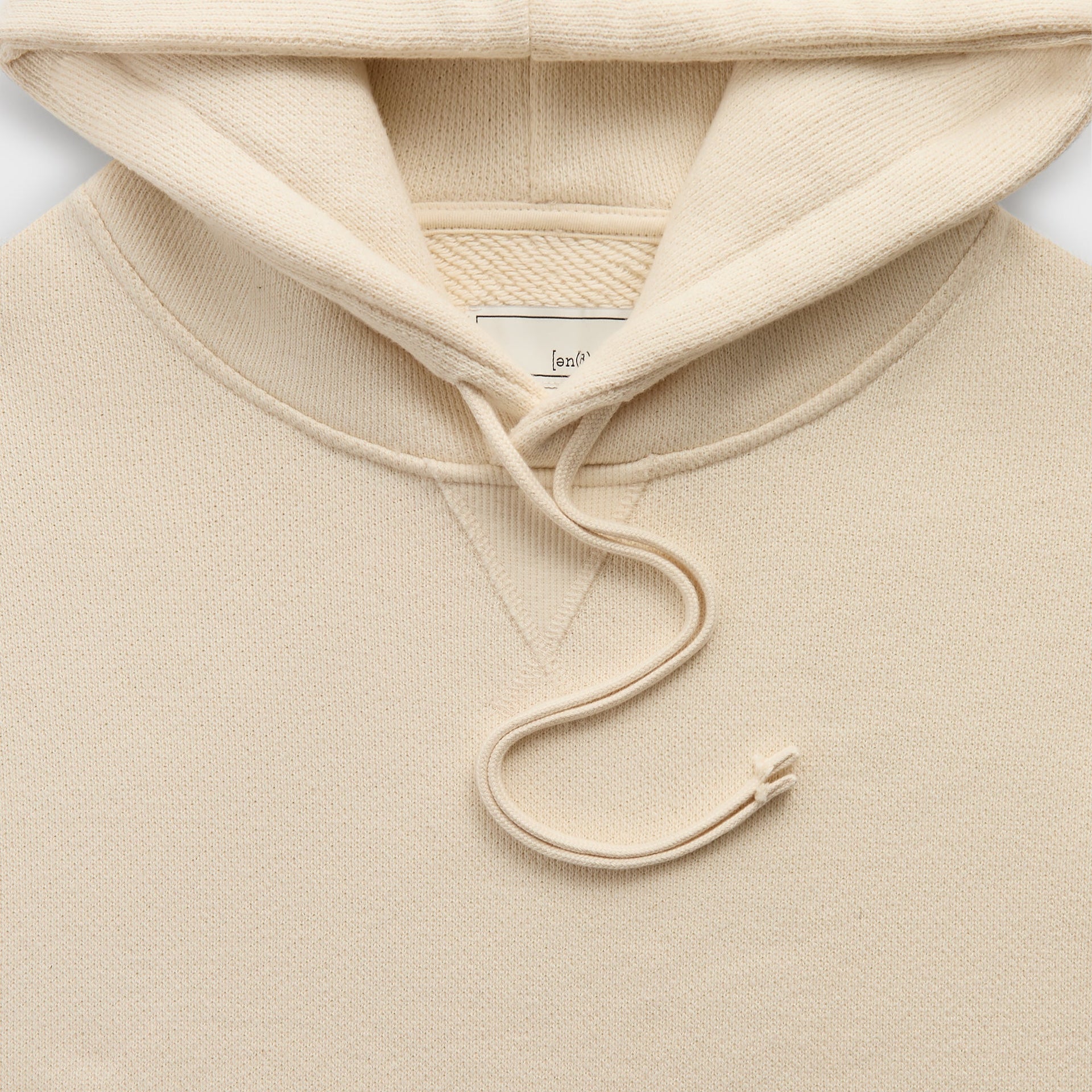 &Kin Luxe Terry Nelson Hoodie - Whisper