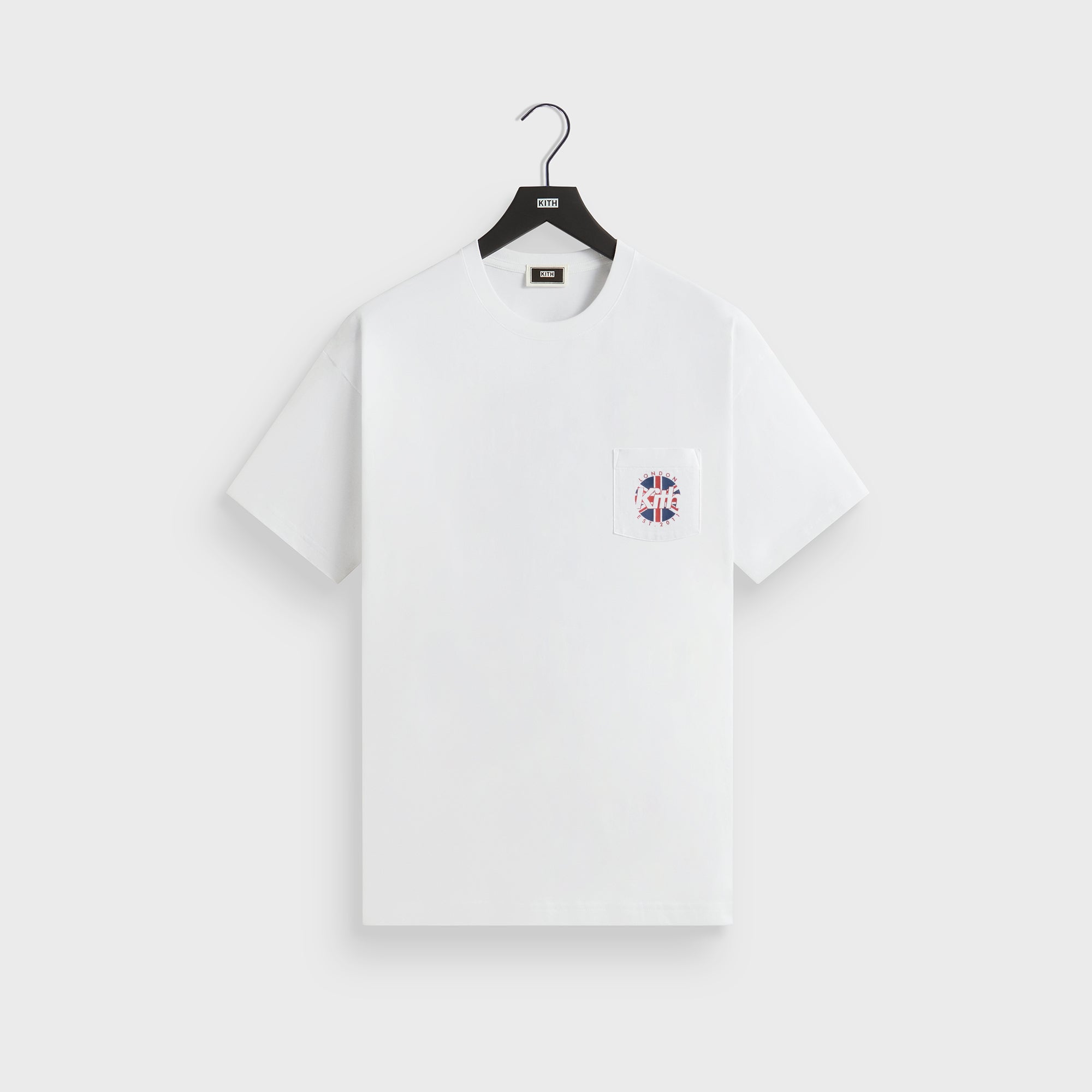 Kith Union Jack Shield Vintage Tee - White – Kith UK