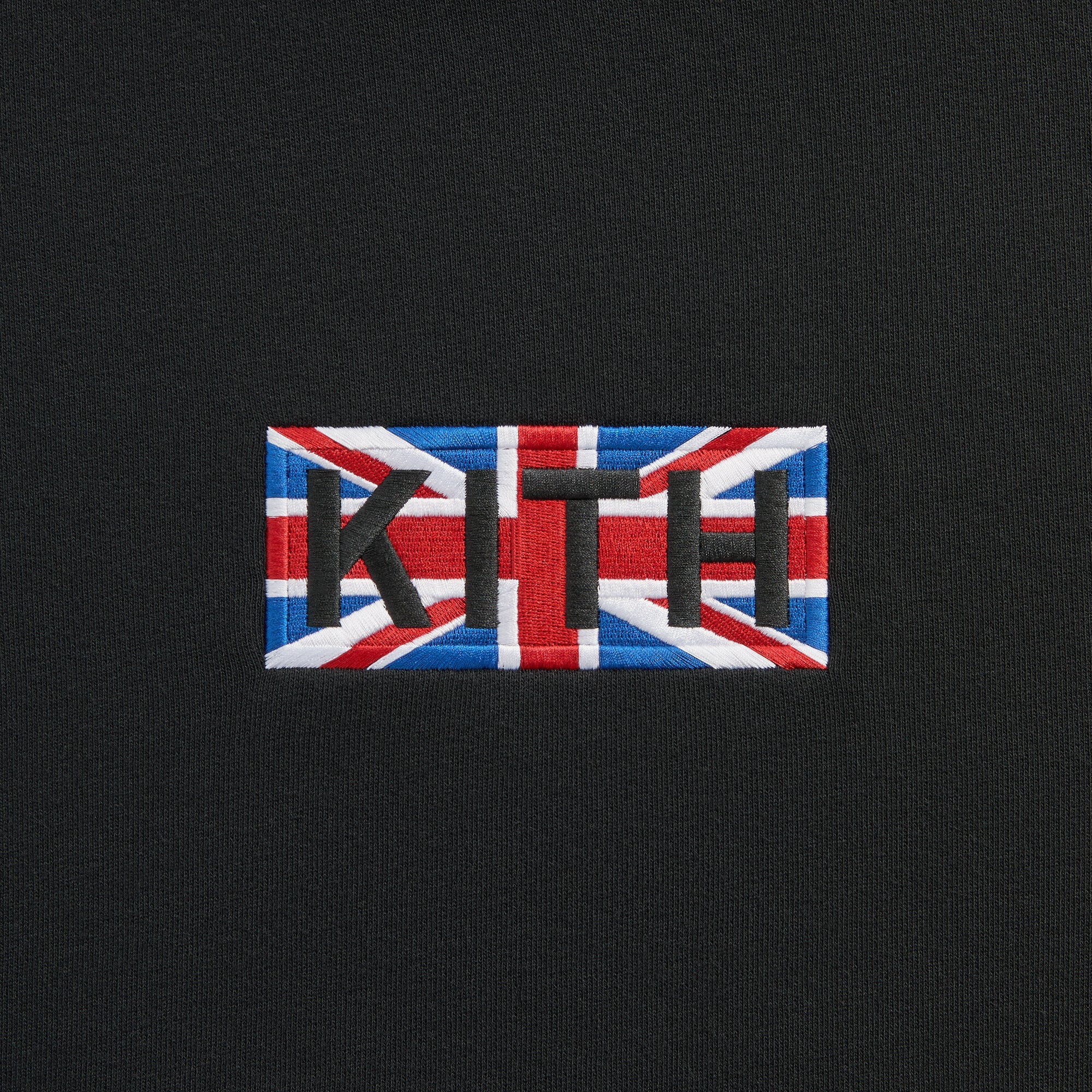 Kith London Classic Logo Nelson Hoodie - Black – Kith UK