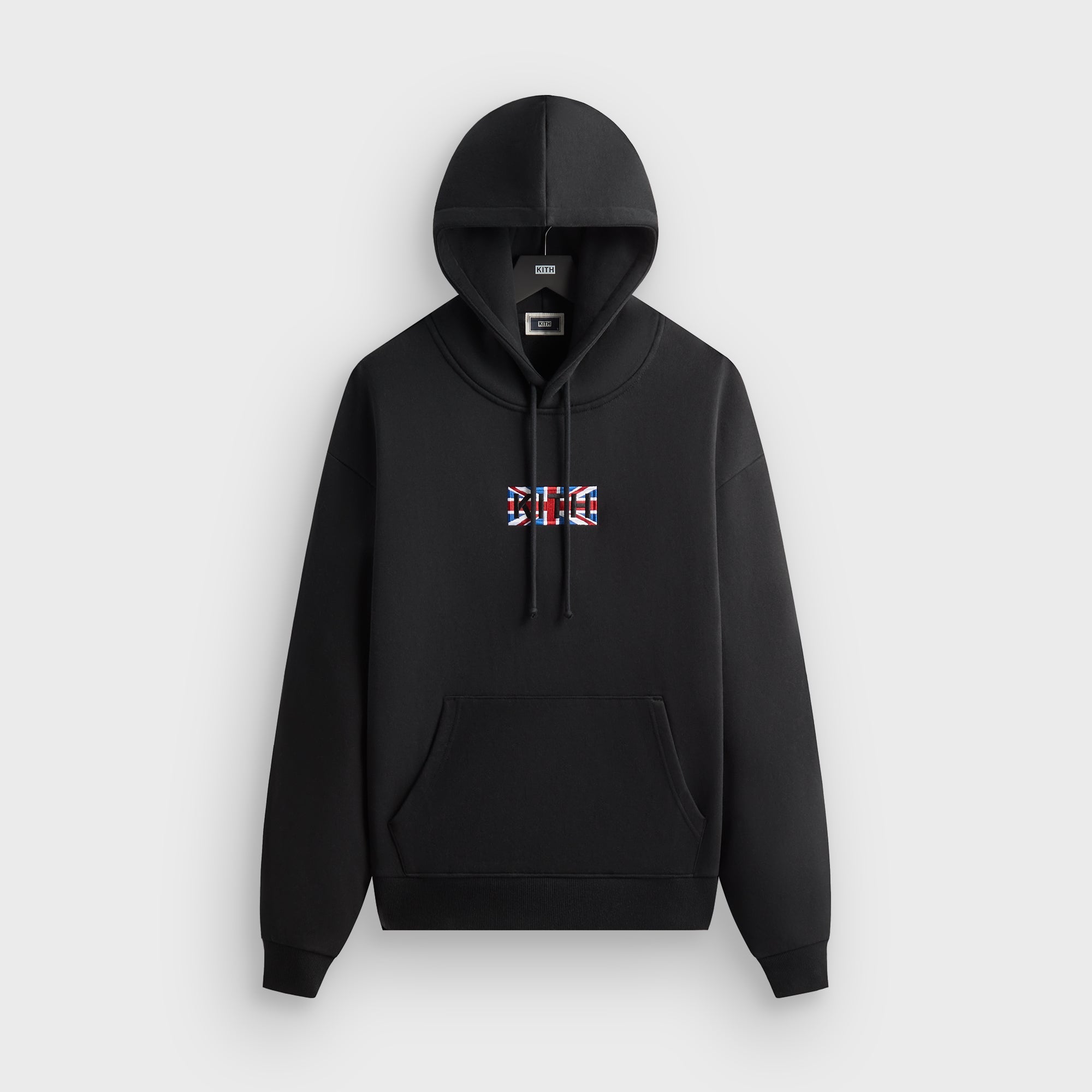 Kith London Classic Logo Nelson Hoodie - Black – Kith UK