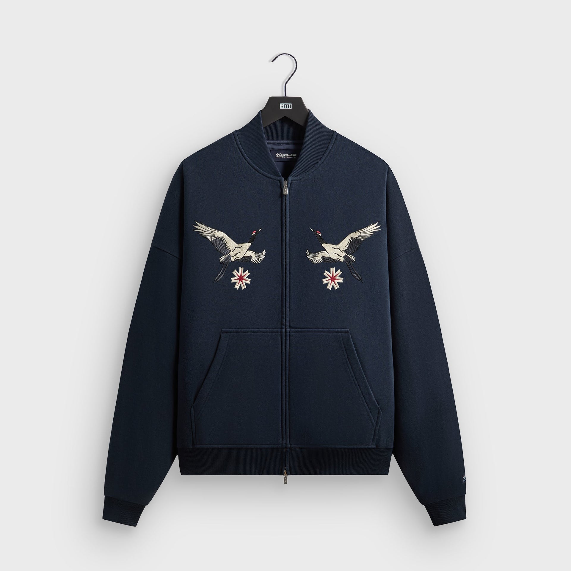 Kith for Columbia Crane Vintage Braxton Zip Up Jacket - Nocturnal