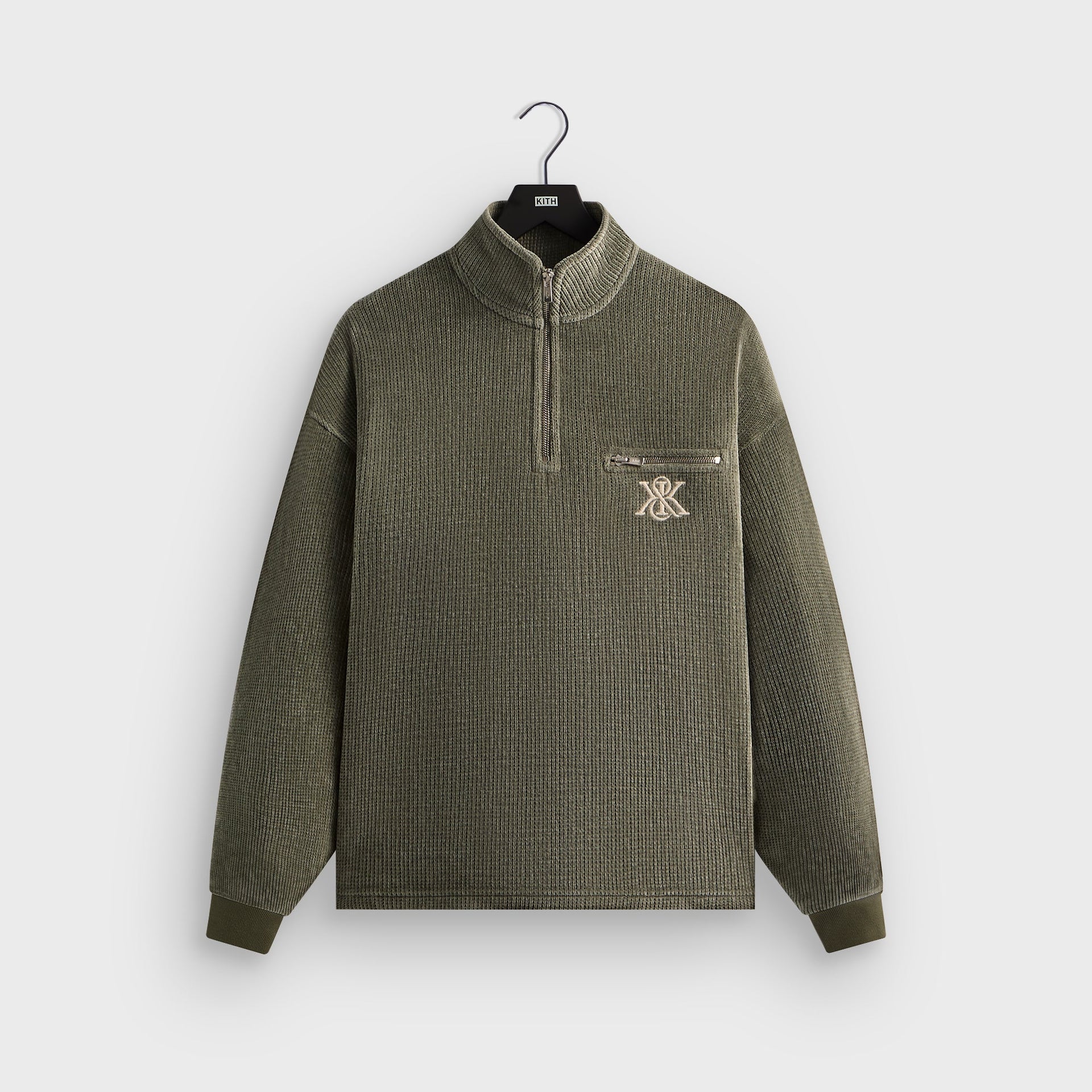 Kith Queensbridge Quarter Zip - Tinge