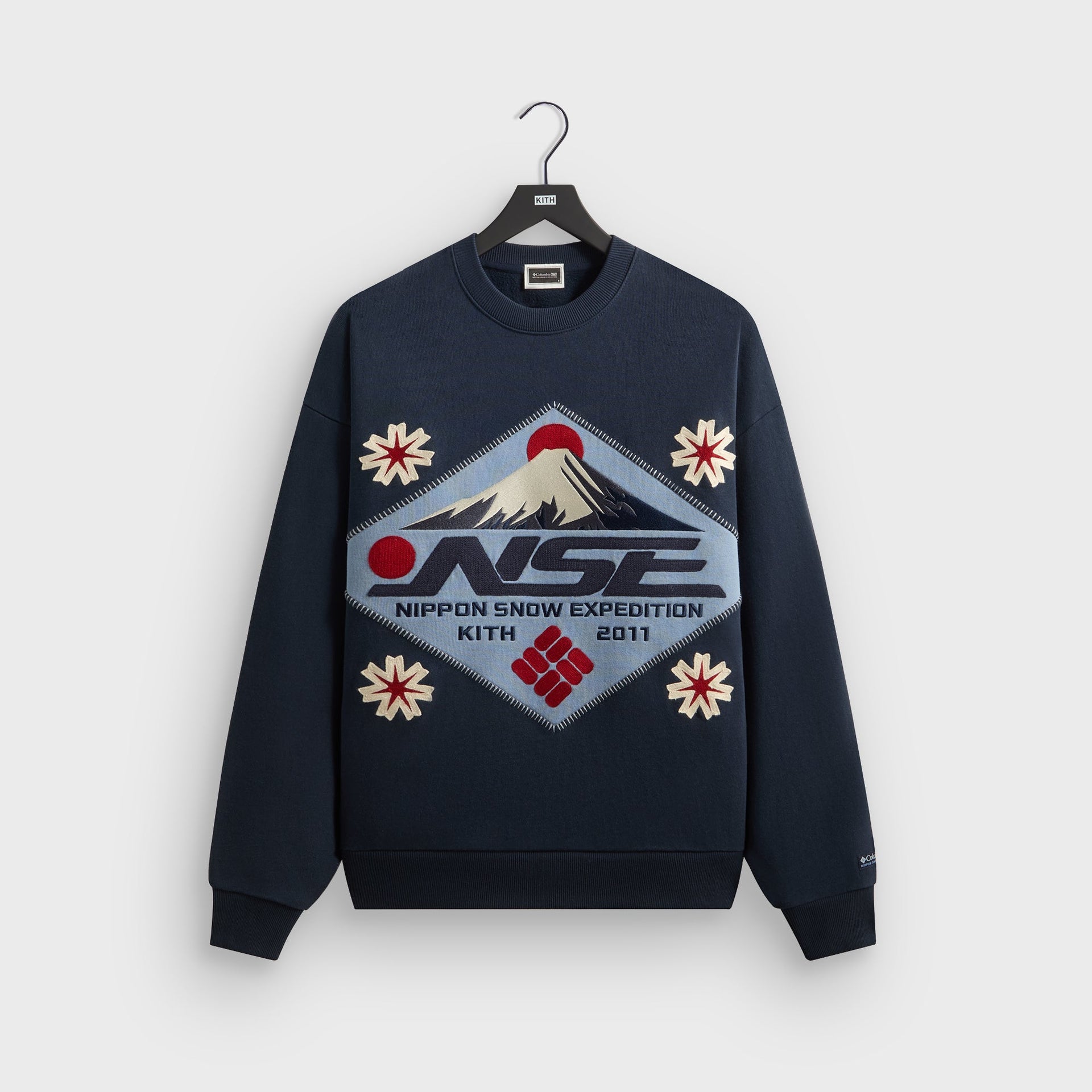 Kith for Columbia Patch Crewneck - Nocturnal