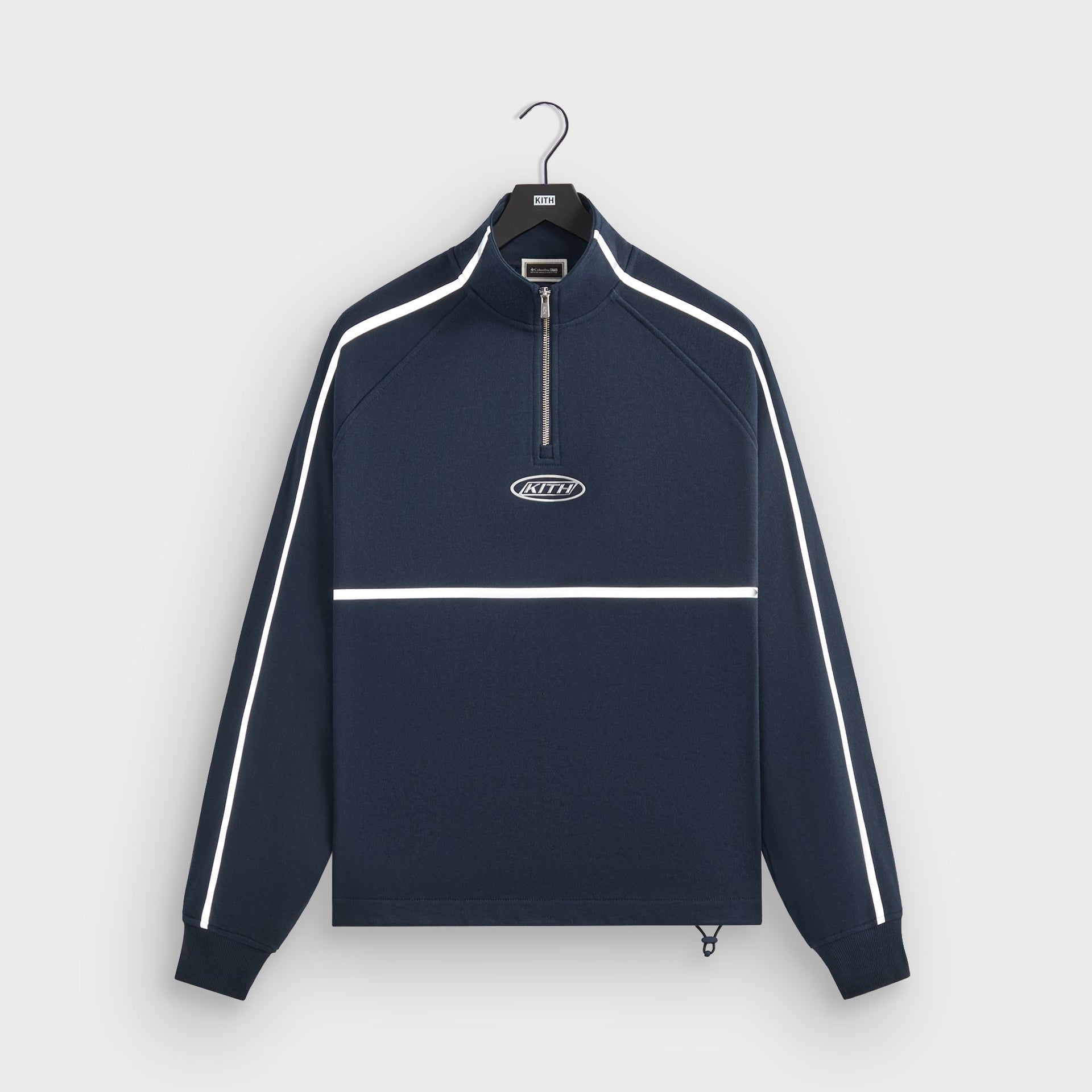 Kith for Columbia Reflective Funnel Neck Quarter Zip - Nocturnal - PH