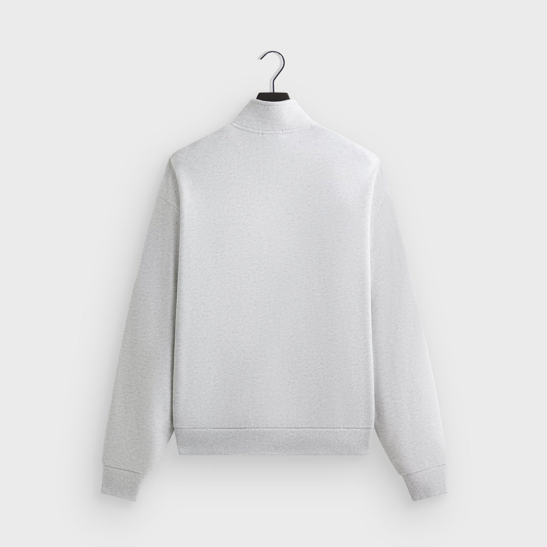 Kith Nelson Quarter Zip - Light Heather Grey