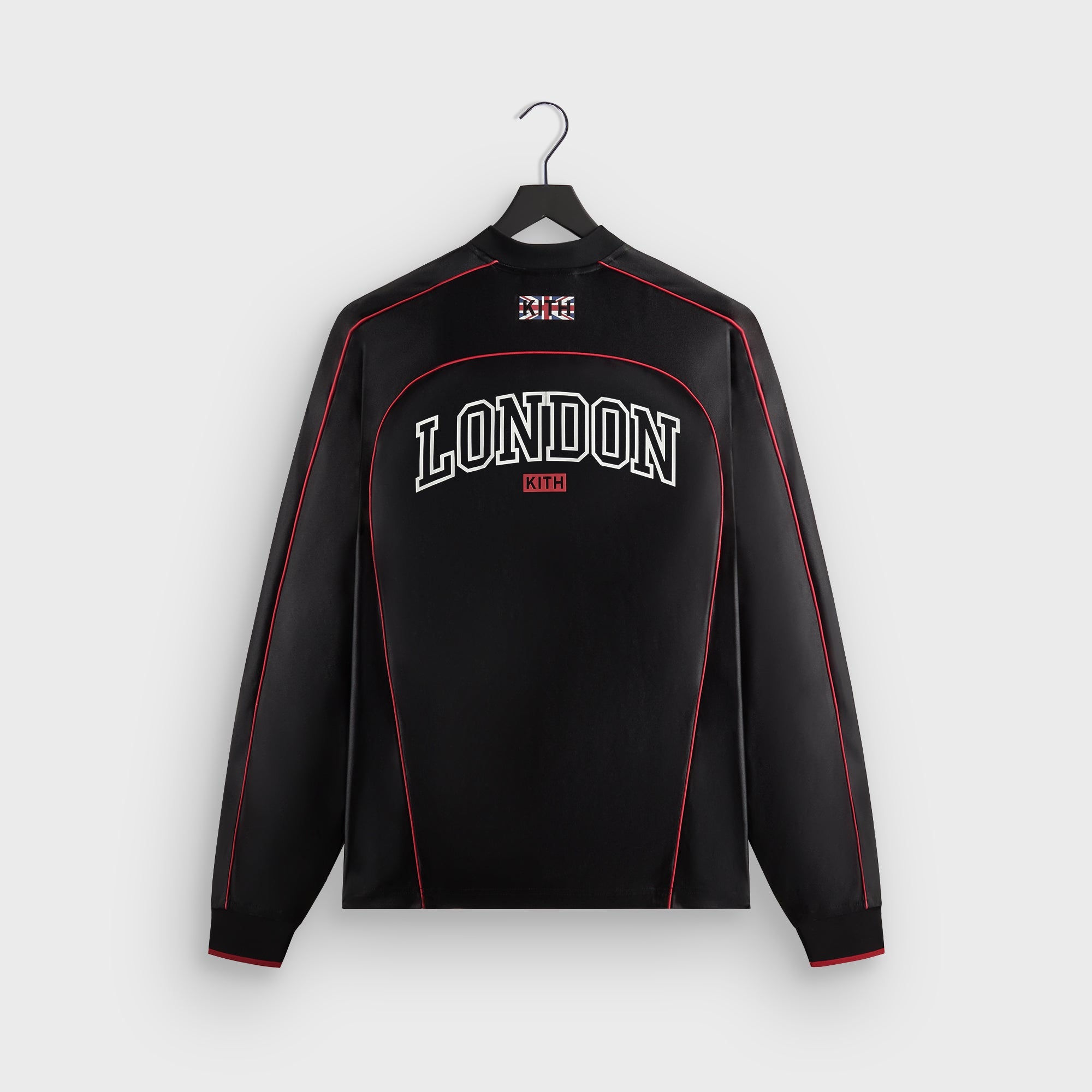 Kith London Classic Logo Nelson Hoodie - Black – Kith UK