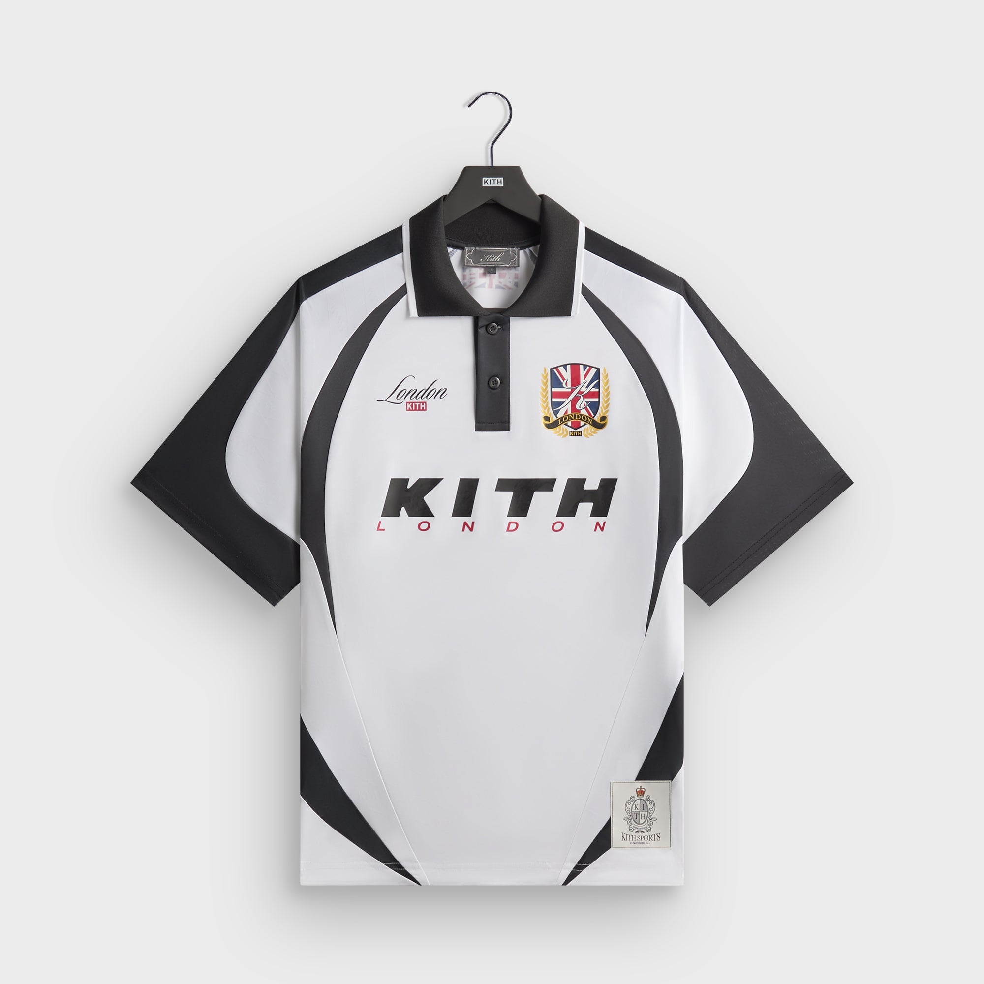 kith(キス) Soccer Jerseys Kith London Polo Soccer Jersey - White – Kith UK
