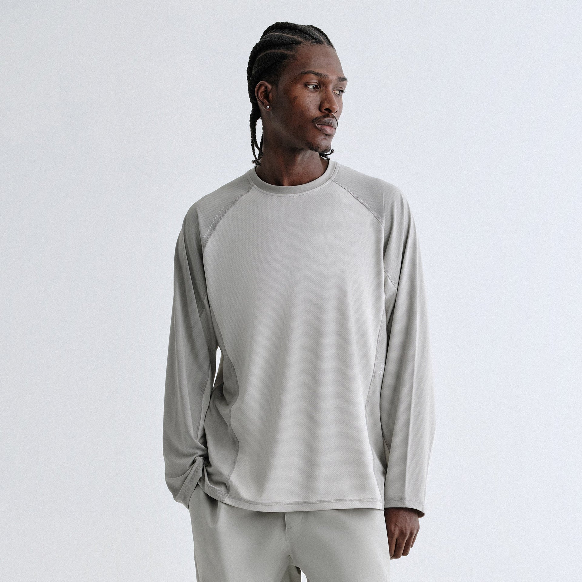 Kith Panelled Donovan Tee - Tin