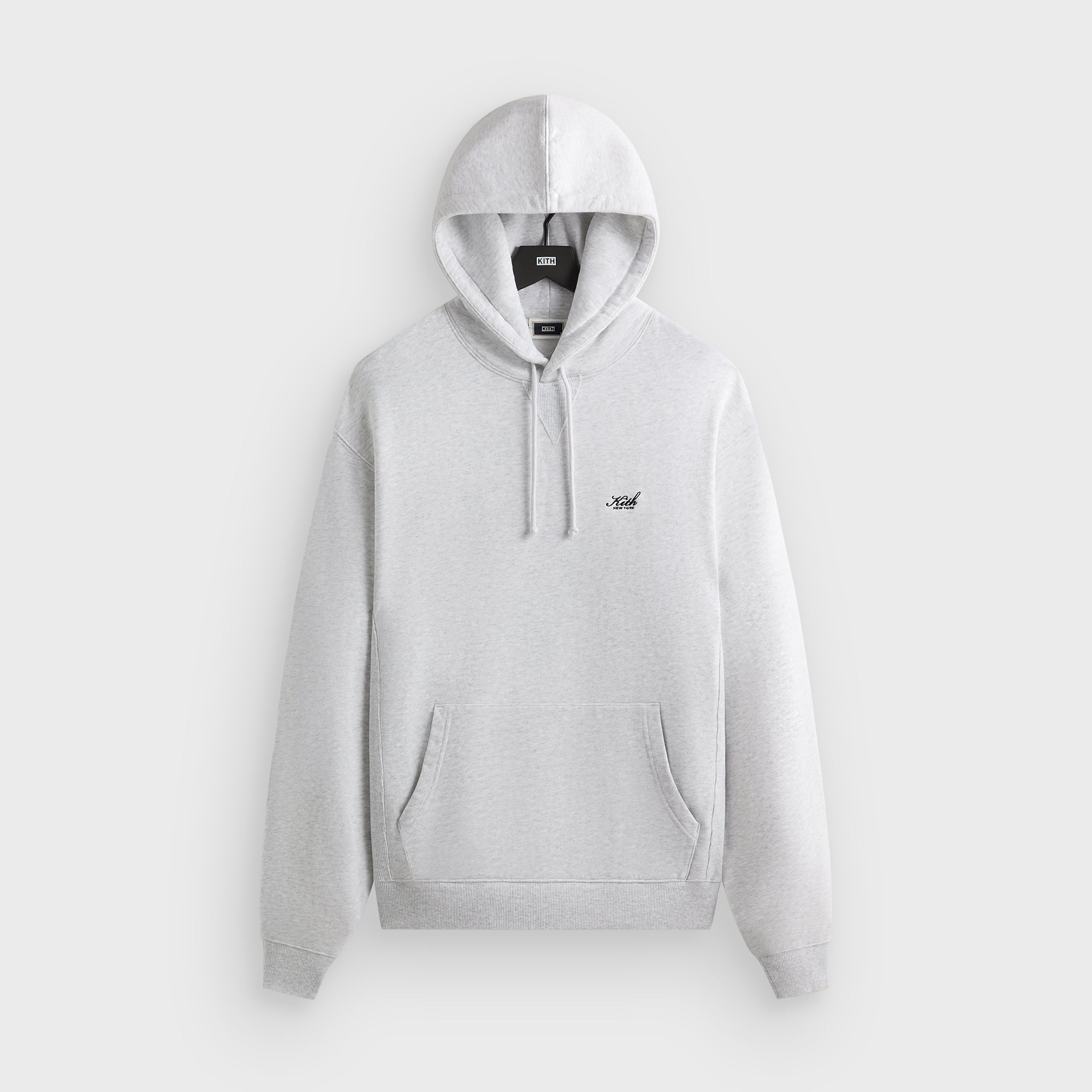 Kith Williams III Hoodie - Light Heather Grey – Kith UK