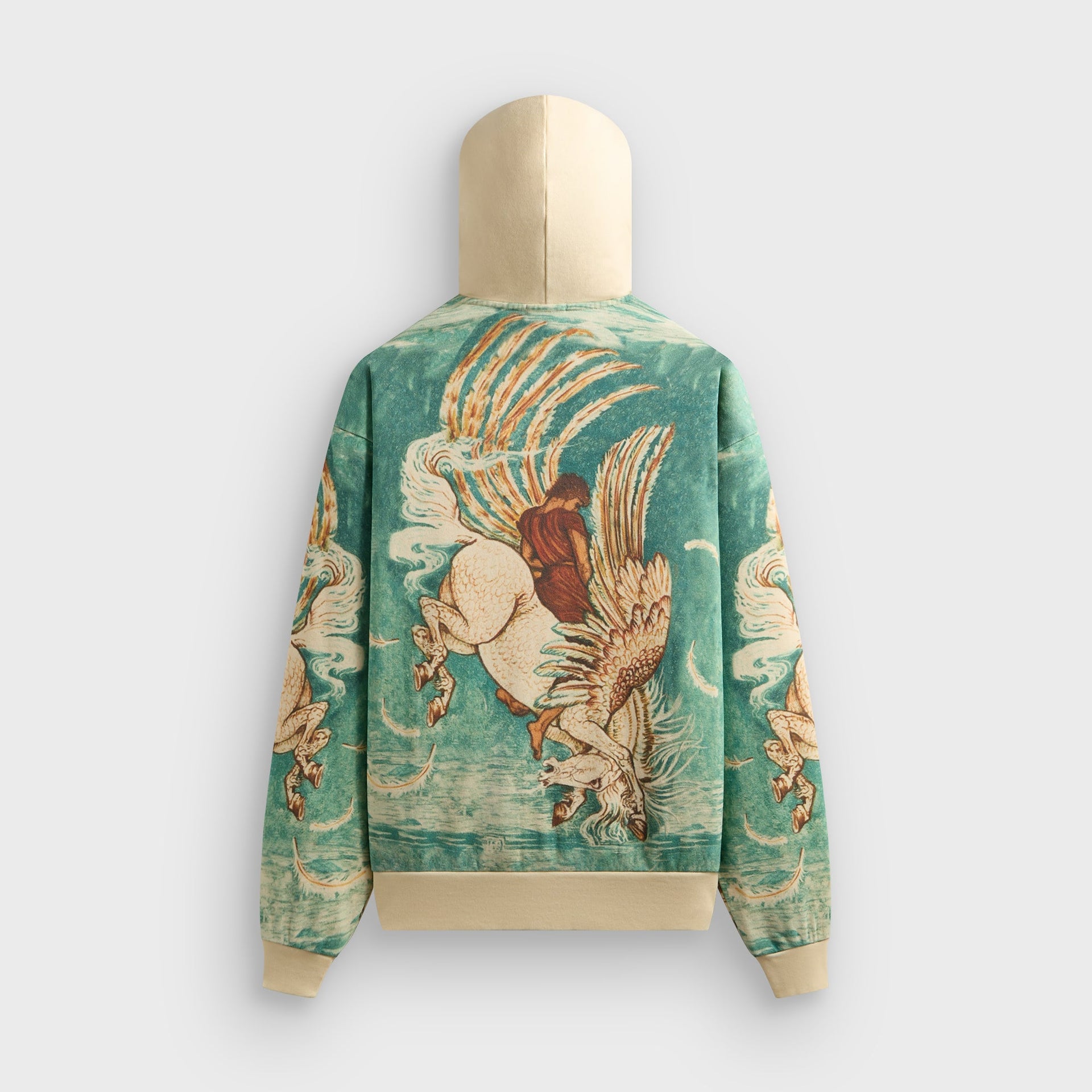 Kith Pegasus Nelson Zip Up Hoodie - Sandrift