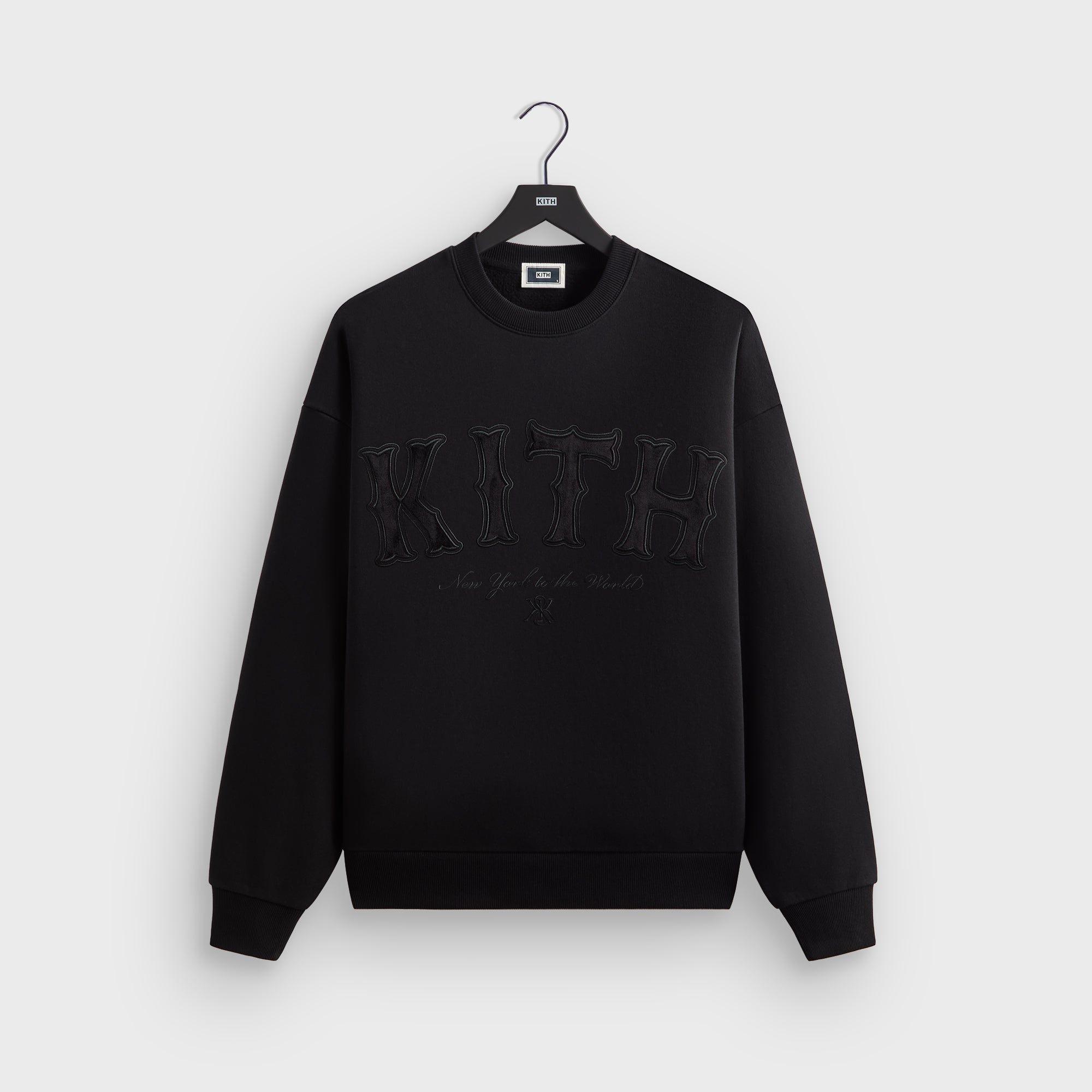kith cybermonday crewnbck black Disney×Kith Cyber Monday Pluto 