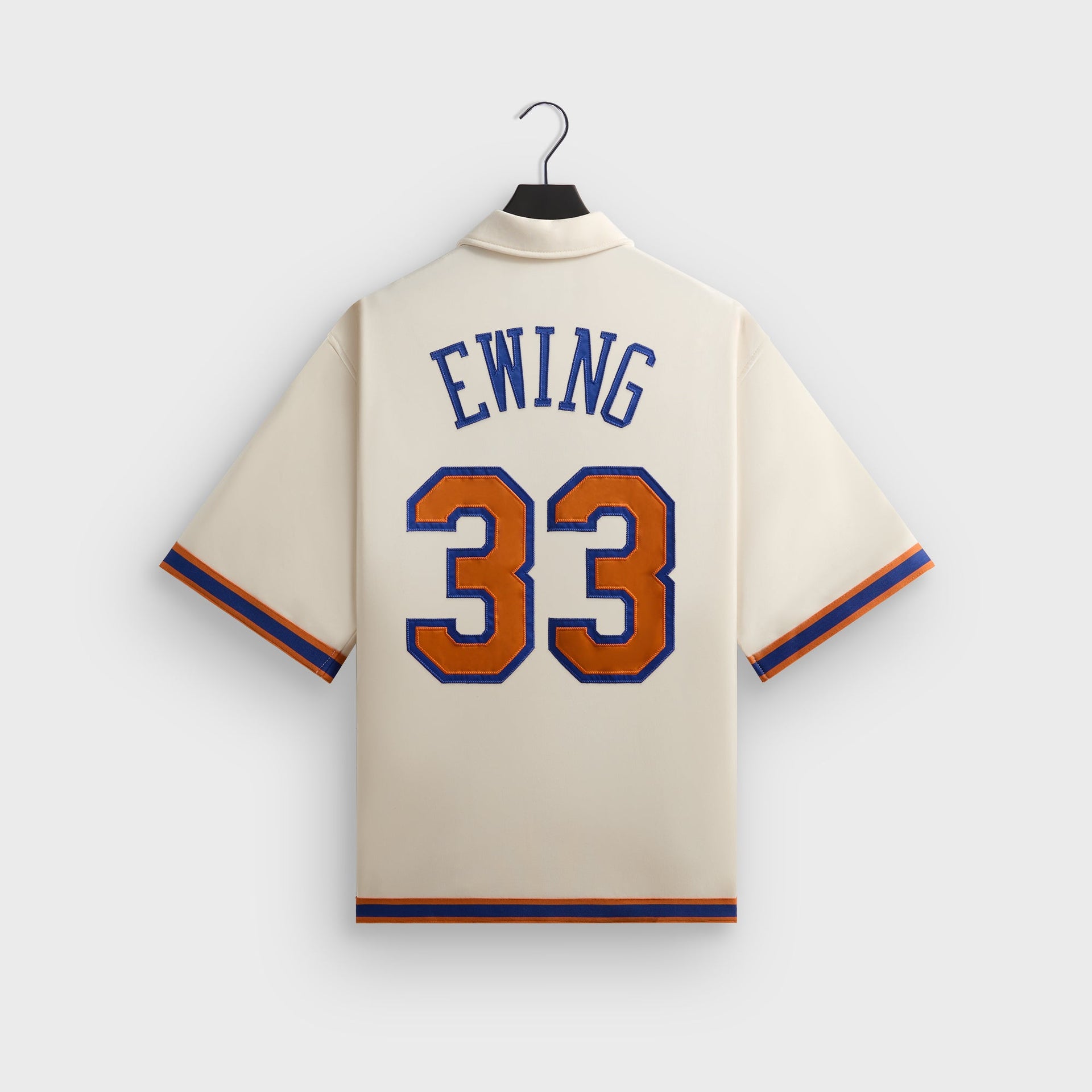 Kith for the New York Knicks Patrick Ewing Woodpoint Shirt - Sandrift