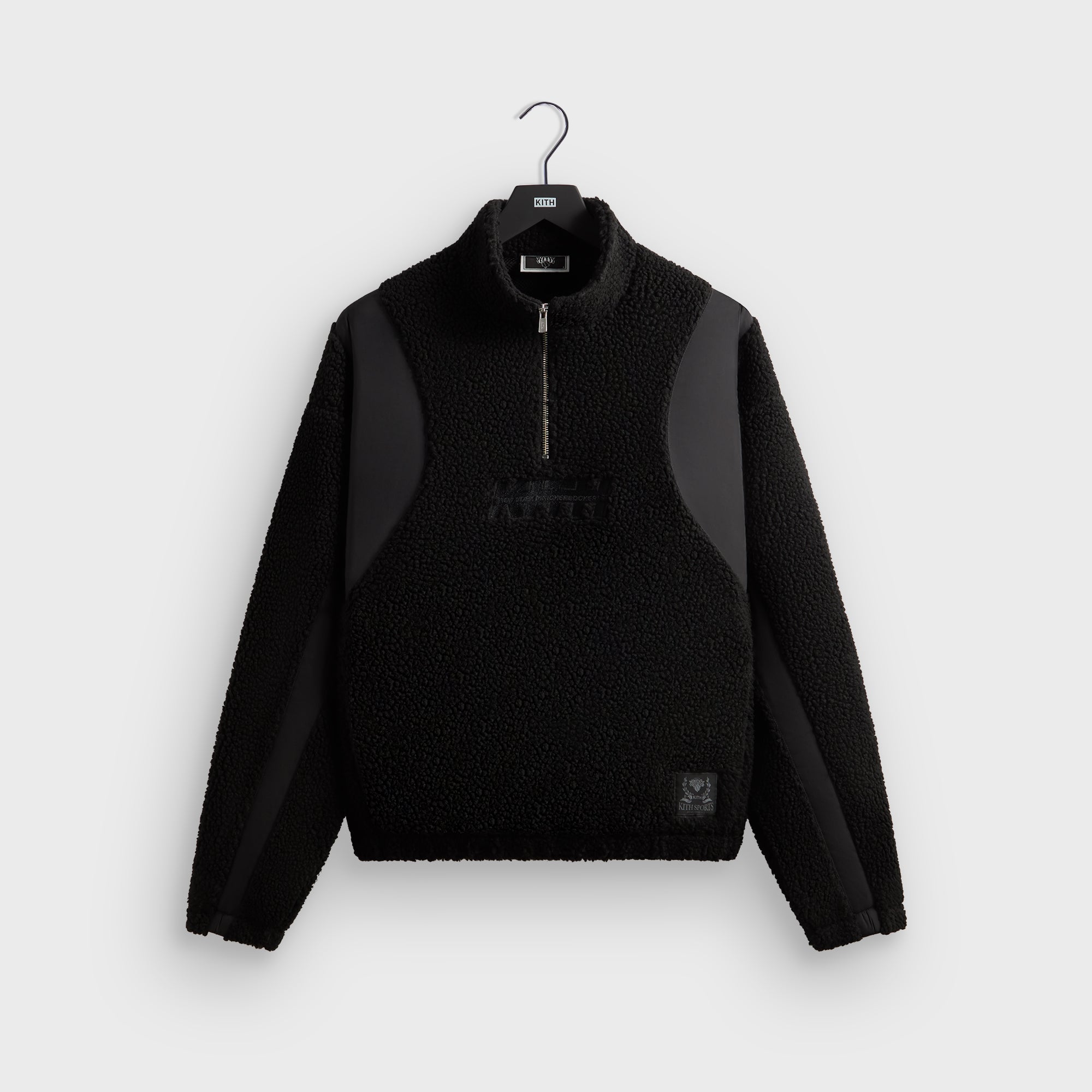 Kith for the New York Knicks New York Vintage Nelson Quarter Zip