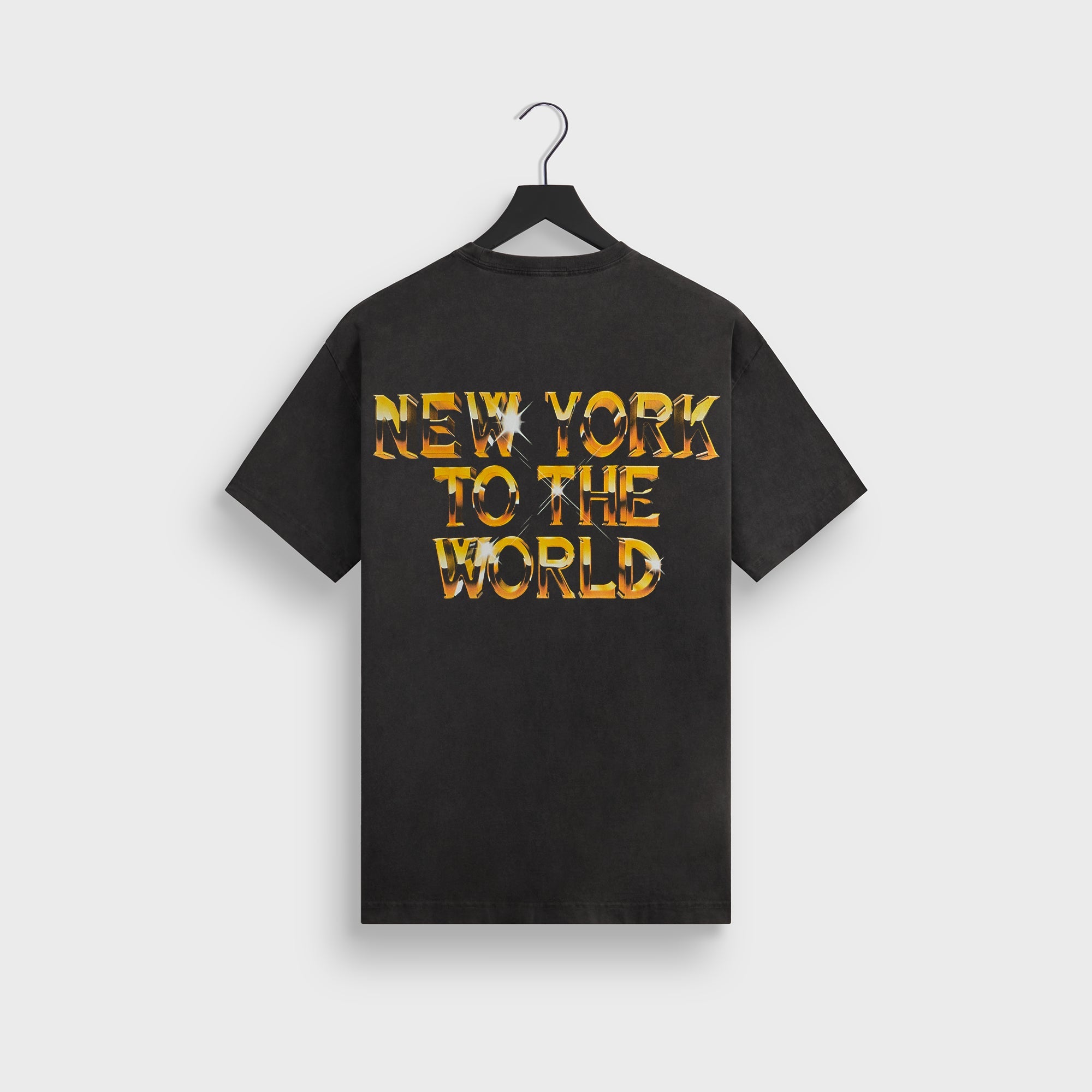 Kith for the New York Knicks Gold Vintage Jones Tee - Black – Kith UK