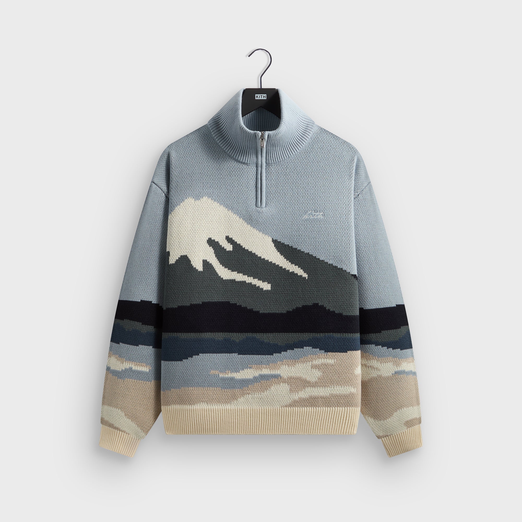 笑*ン様 新品 Kith Winter Serif Quarter Sweate Kith Scenic Wyona Quarter Zip Sweater - Kindred – Kith UK