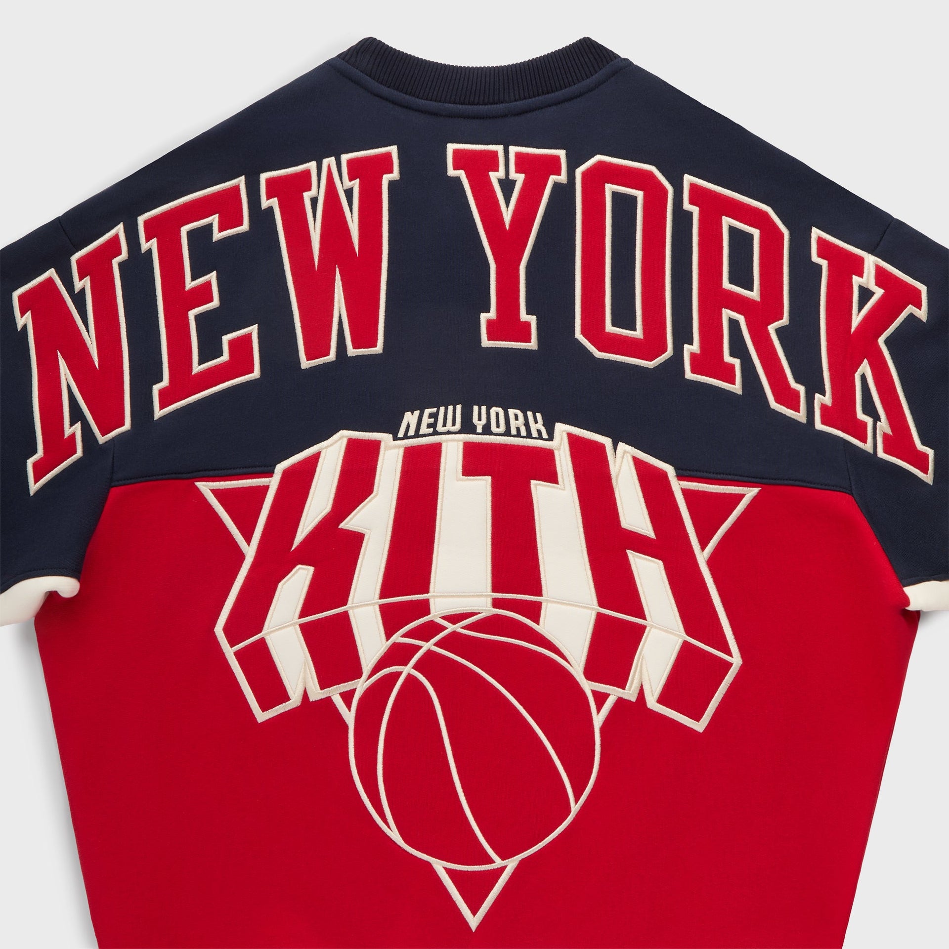 Kith for the New York Knicks Multicolor Vintage Crewneck - Nocturnal