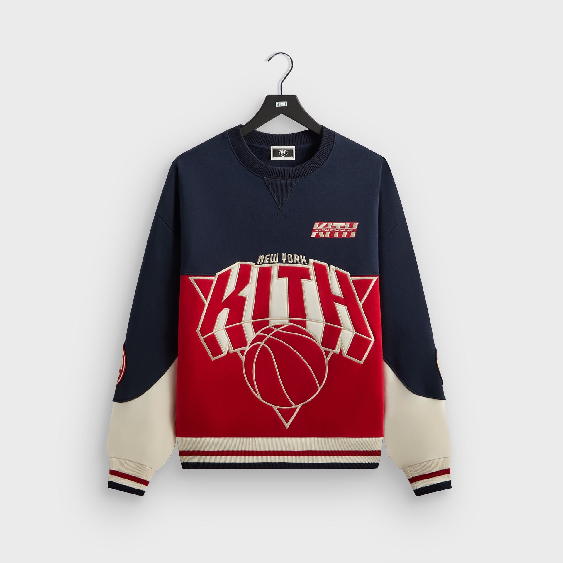 Kith for the New York Knicks Multicolor Vintage Crewneck - Nocturnal