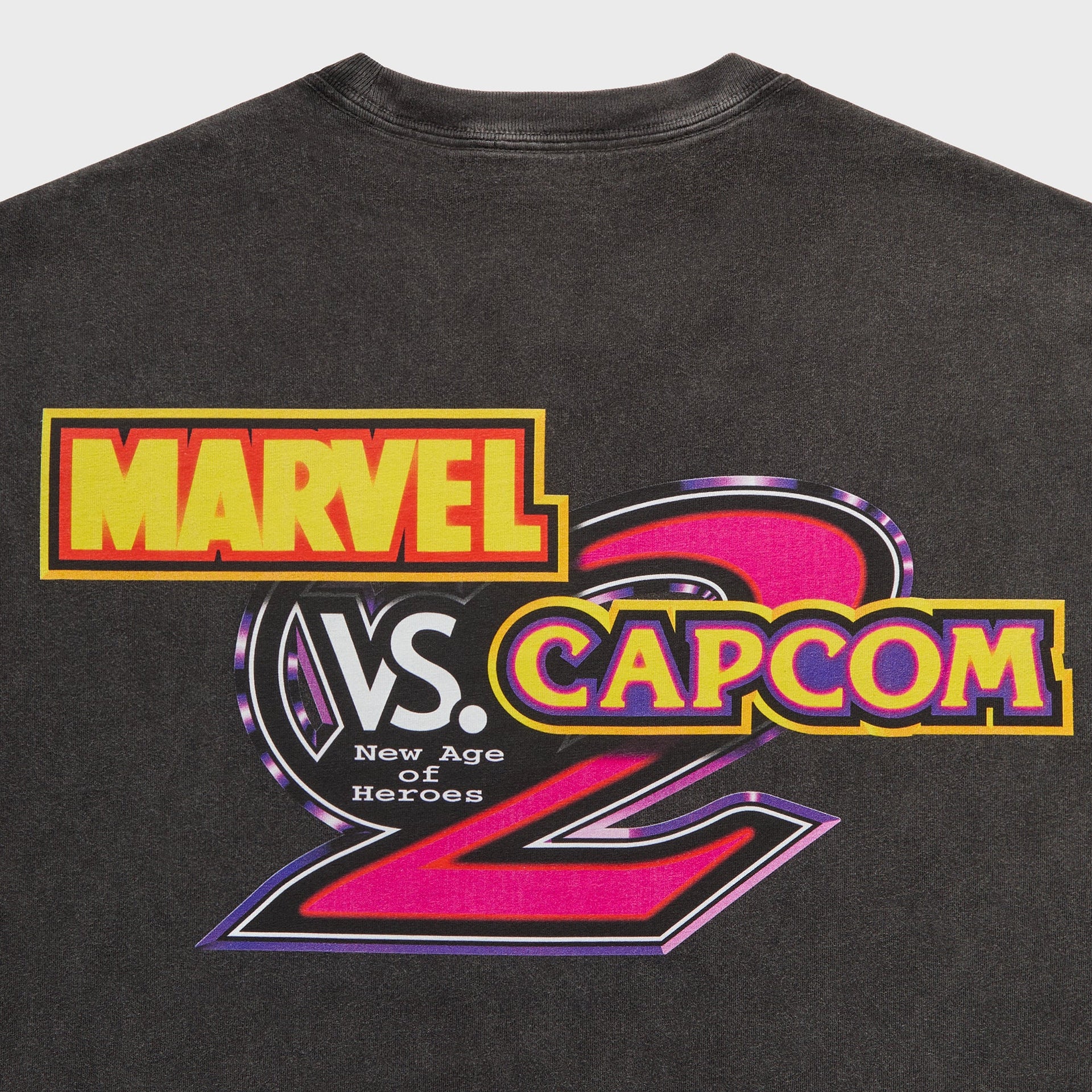 Marvel vs. Capcom | Kith Circus Vintage Tee - Black