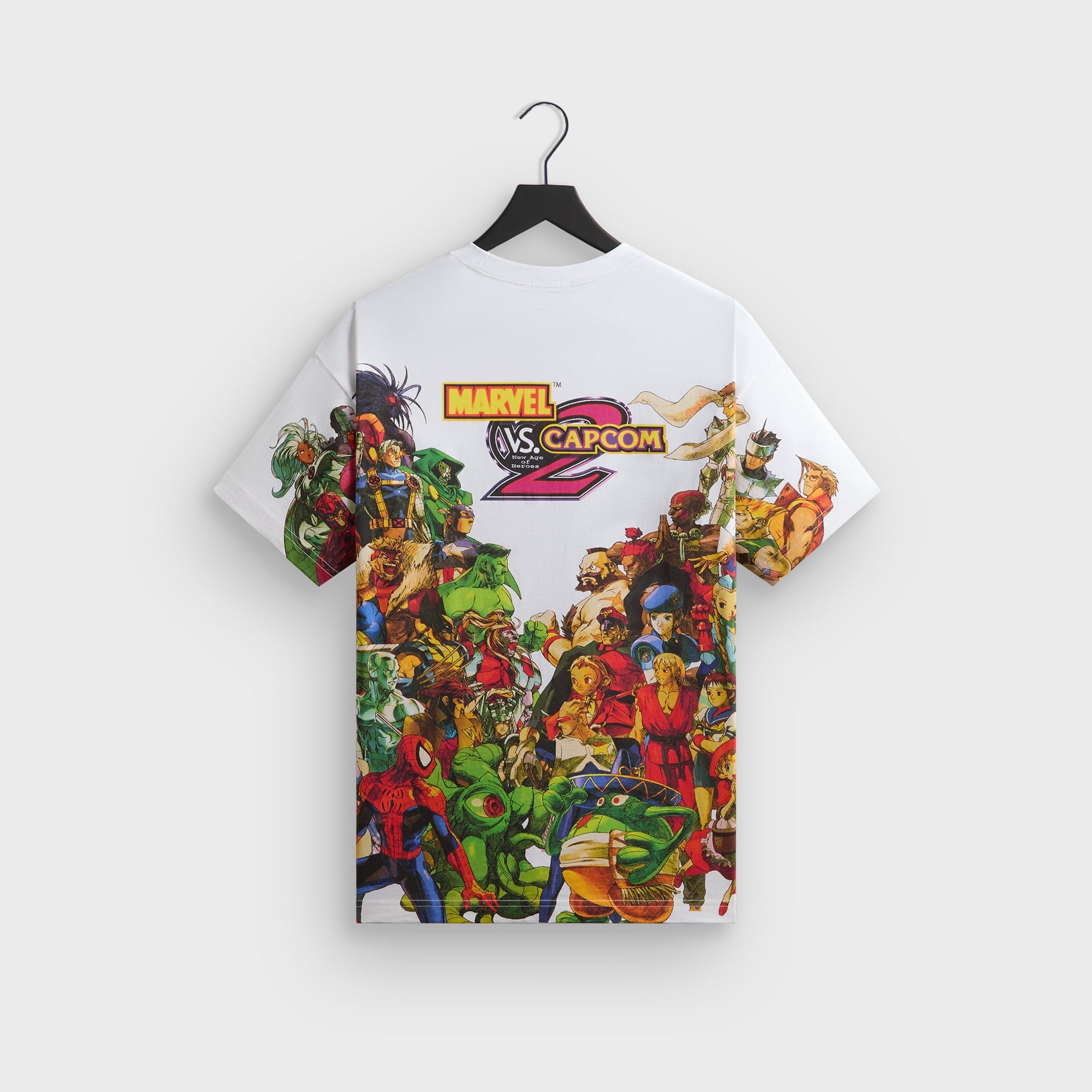 Marvel vs. Capcom | Kith New Age of Heroes All-Over Printed Tee - White