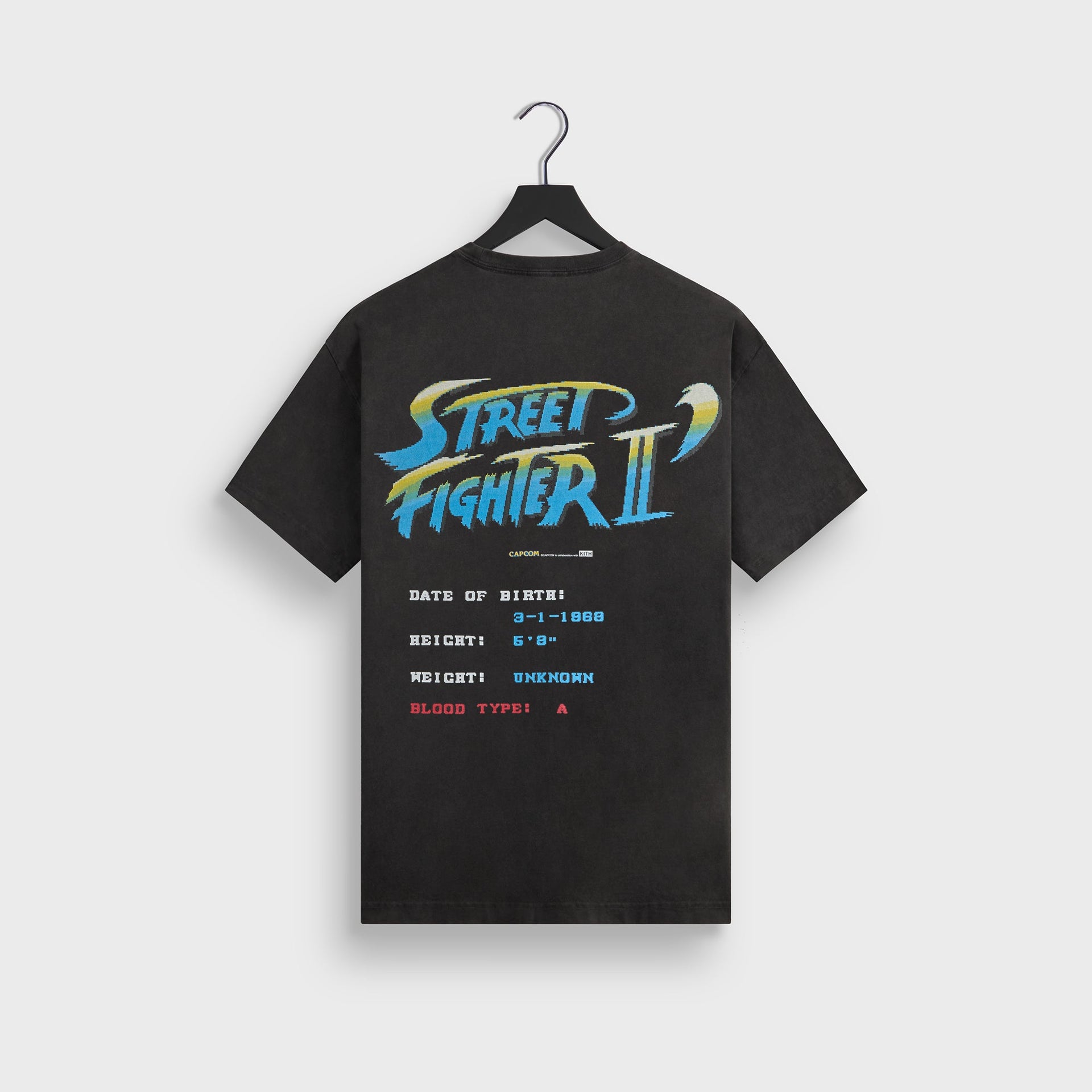 Capcom | Kith Chun Li Champion Edition Vintage Tee - Black