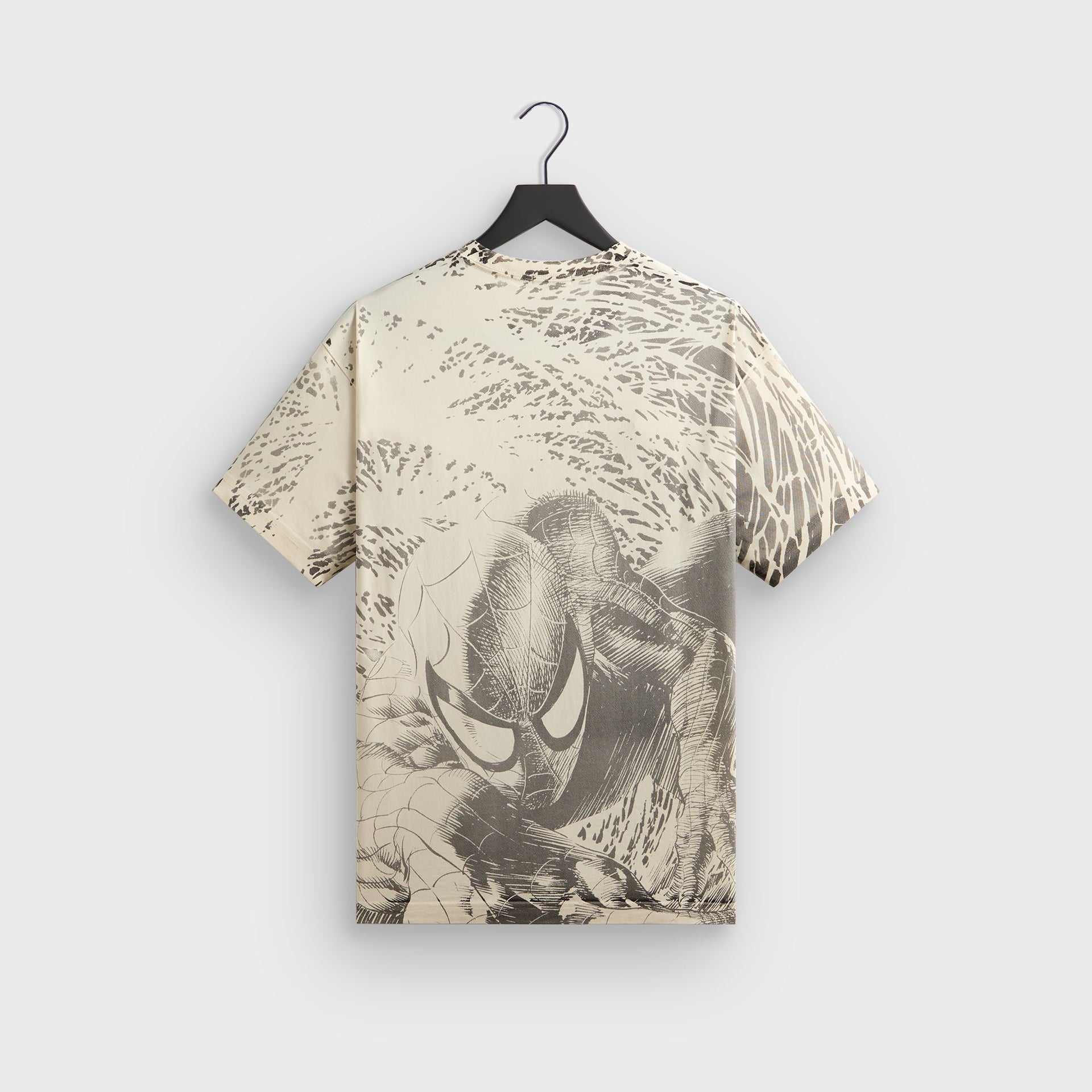 Marvel | Kith Spiderman All-Over Printed Vintage Tee - Black