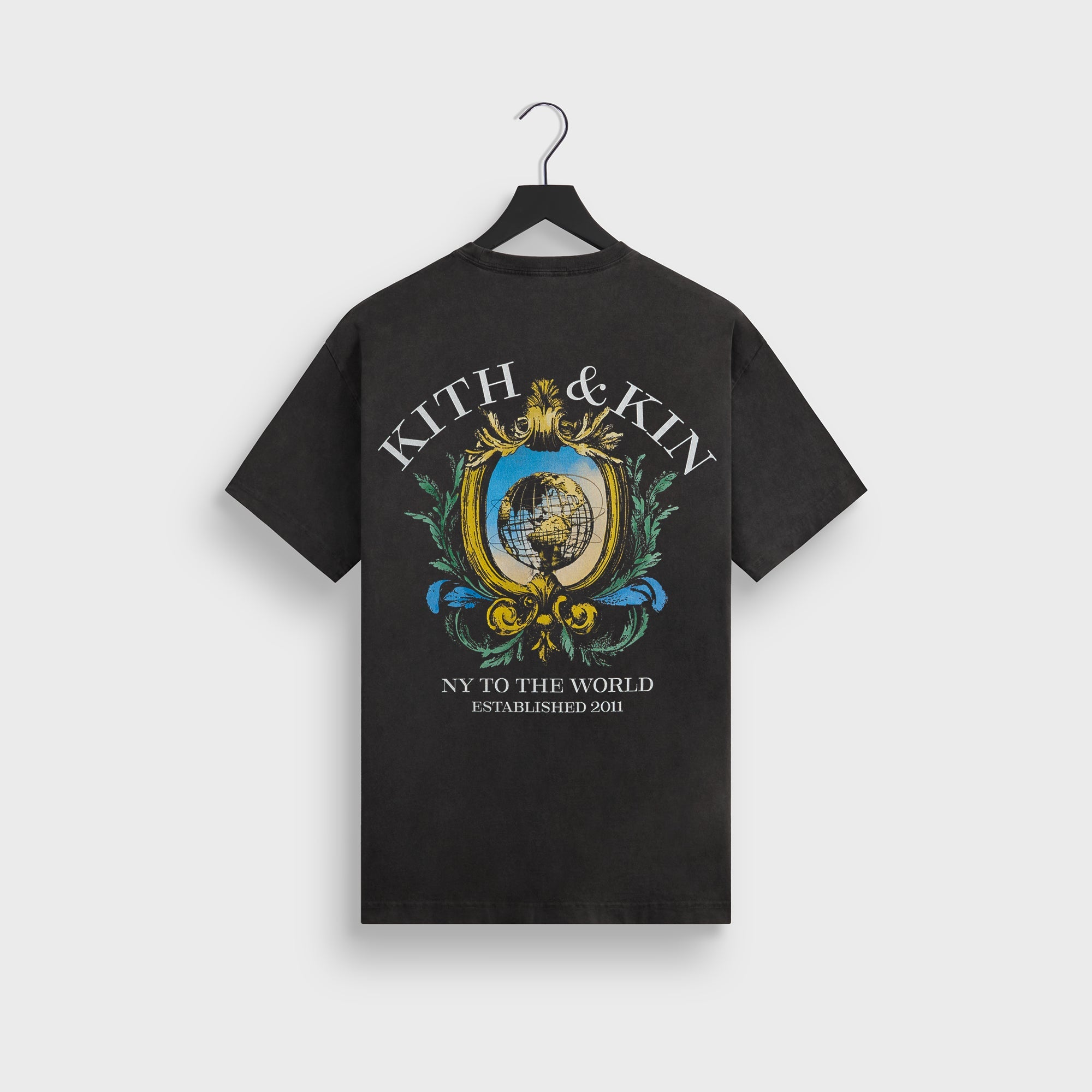 Kith Established Vintage Tee - Black – Kith UK