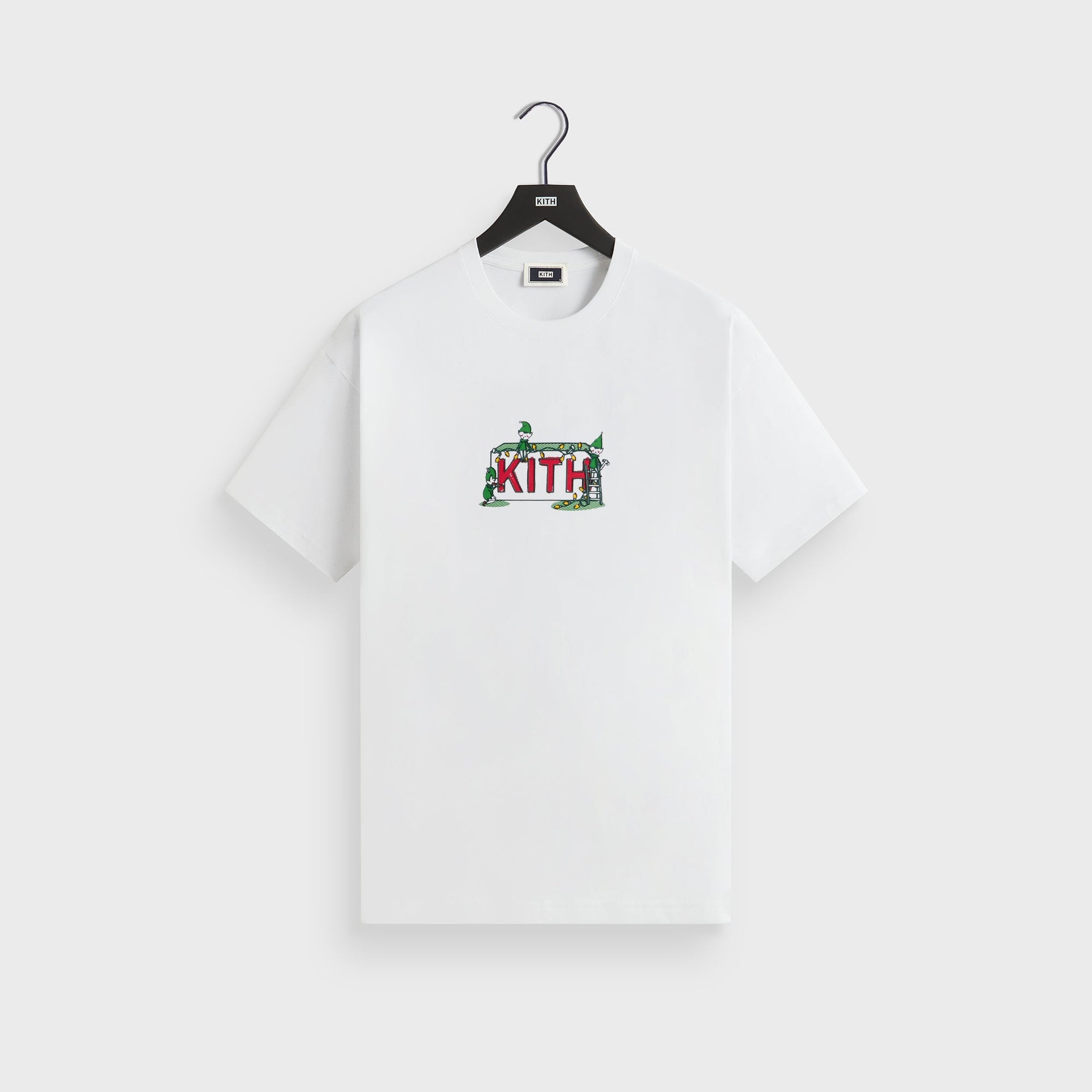 Kithmas Elf Factory Tee - White