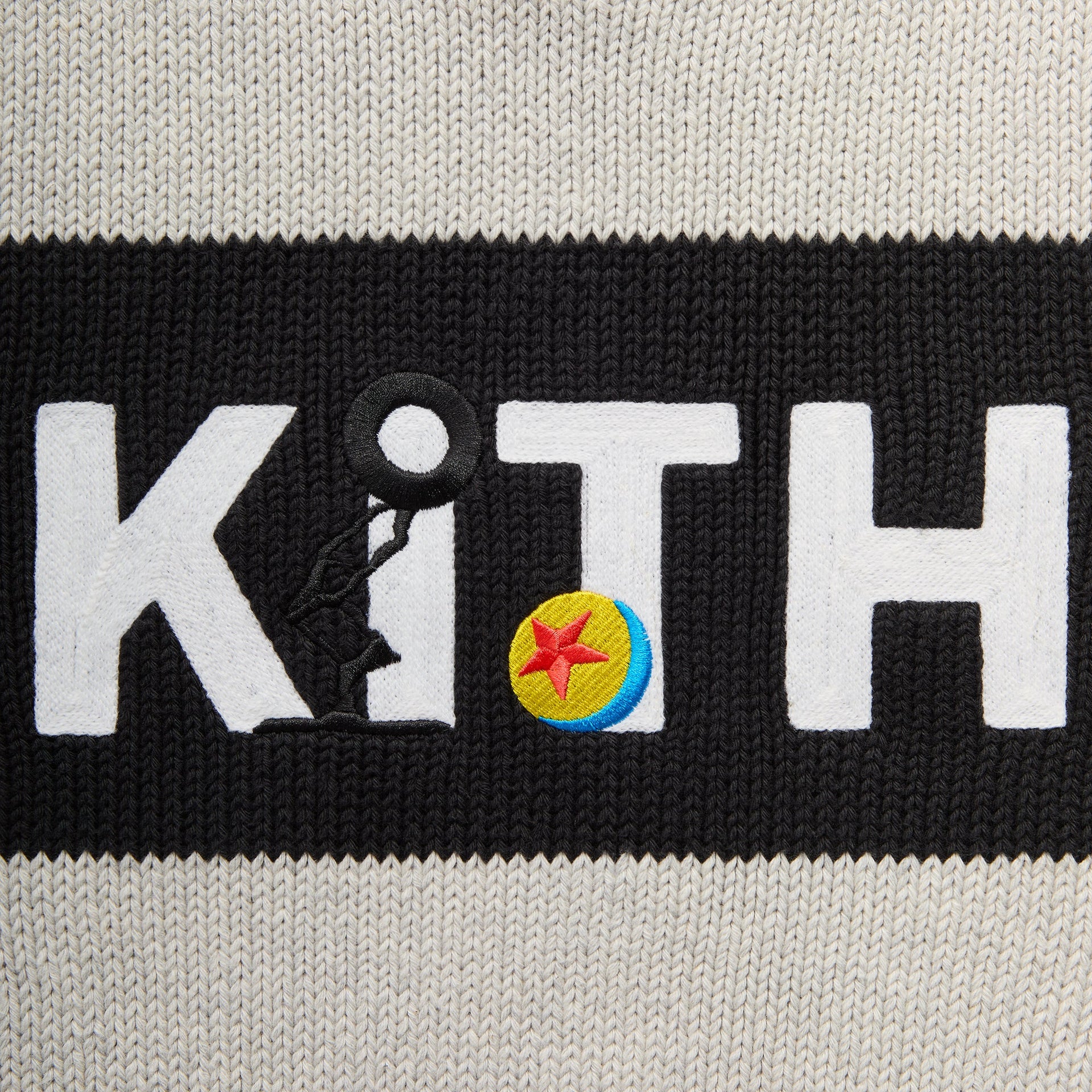 Disney | Kith for Pixar Nelson Rugby Sweater - Light Heather Grey