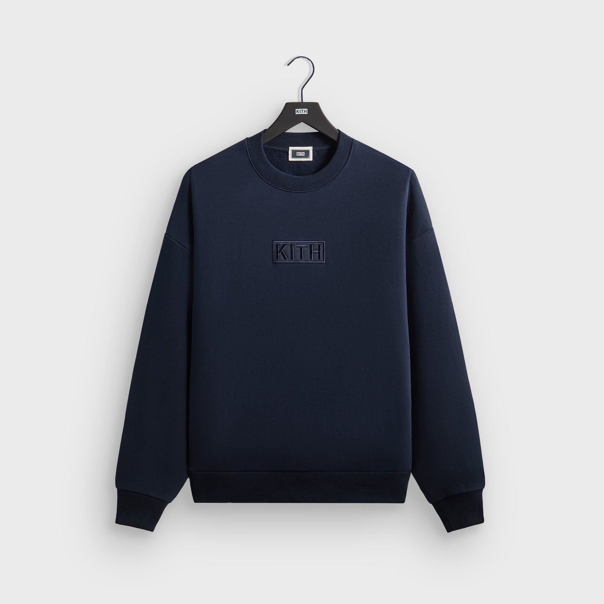 Kith Classic Logo Nelson Crewneck - Nocturnal