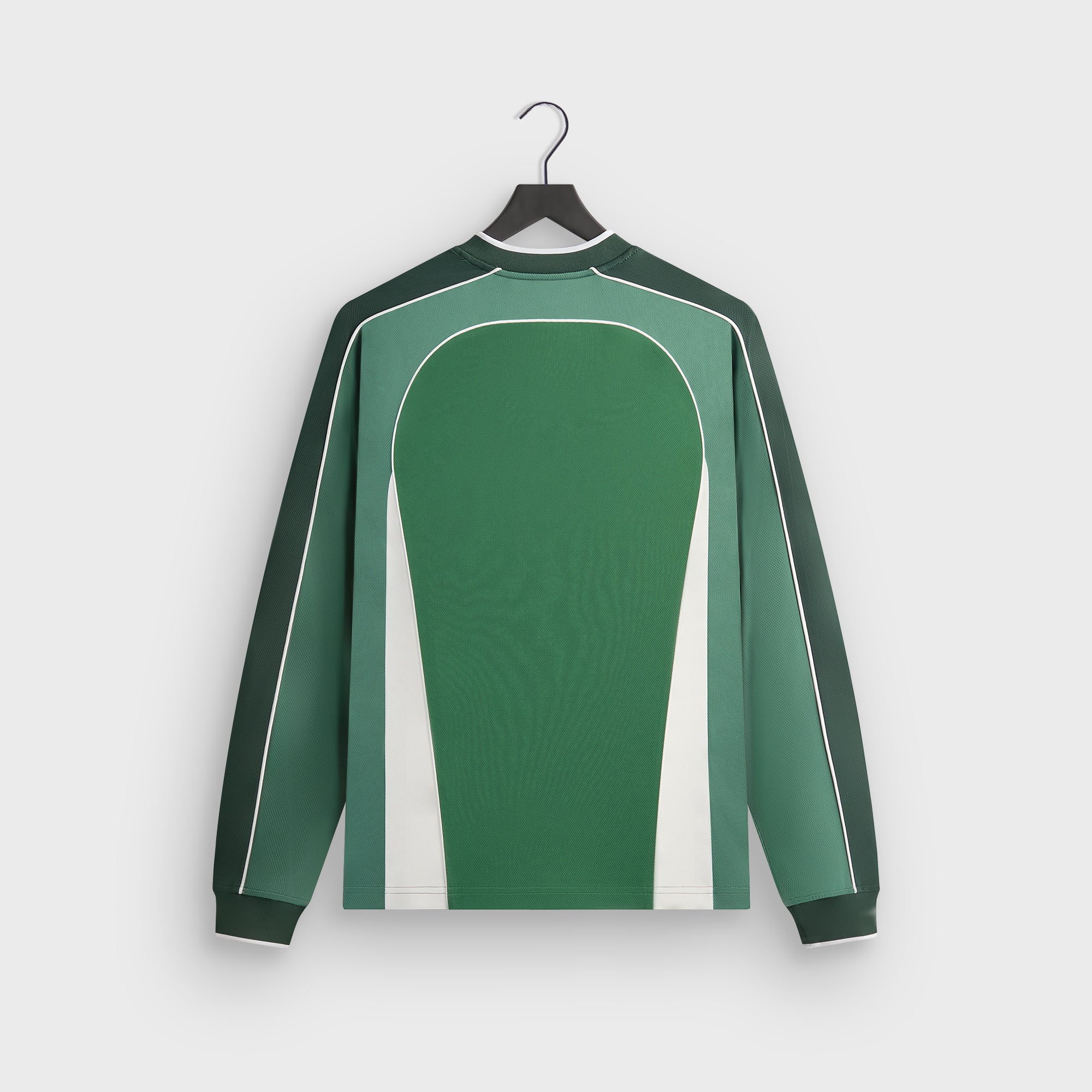 Kith Malik Long Sleeve Mesh Jersey - Conifer – Kith UK