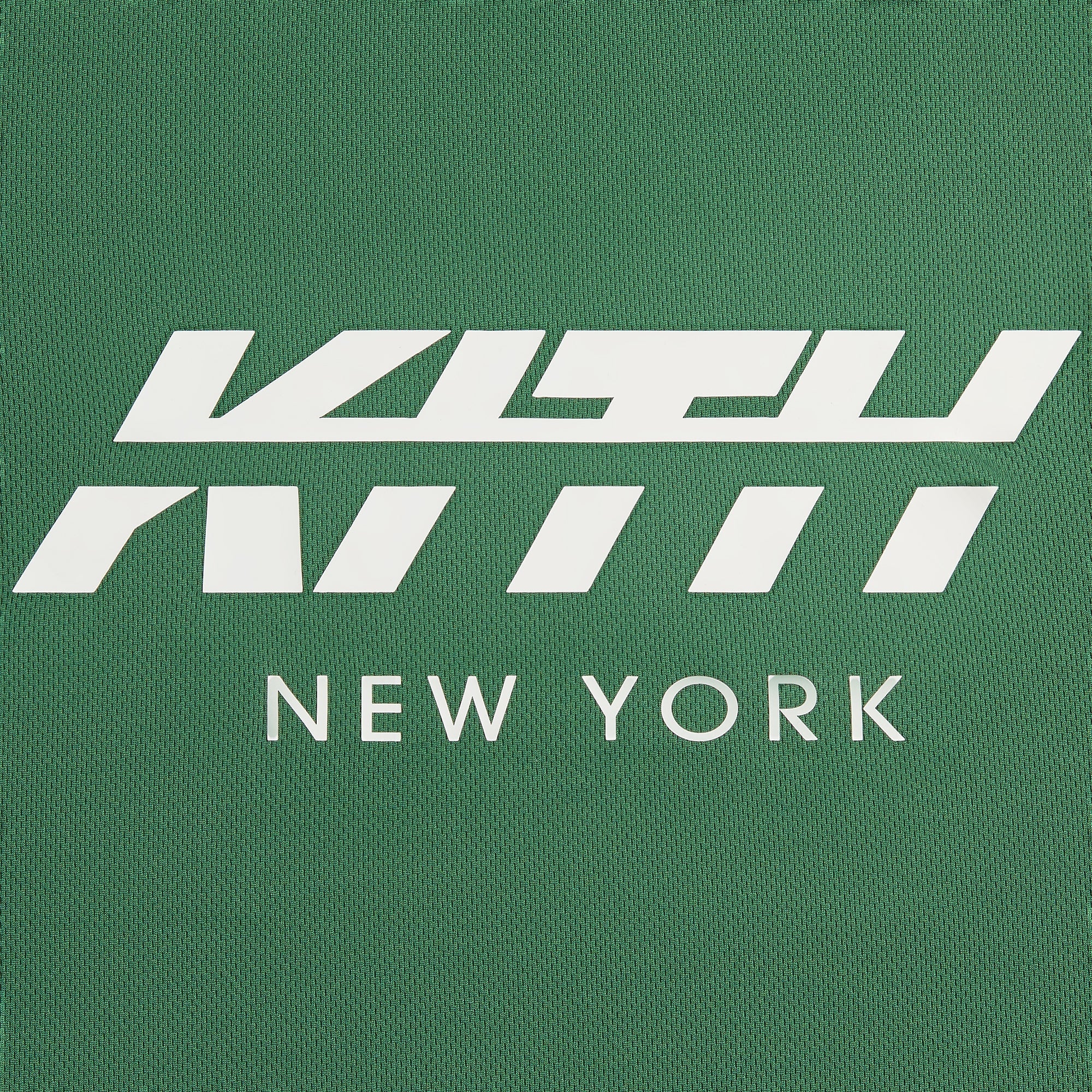 Kith Malik Long Sleeve Mesh Jersey - Conifer – Kith UK