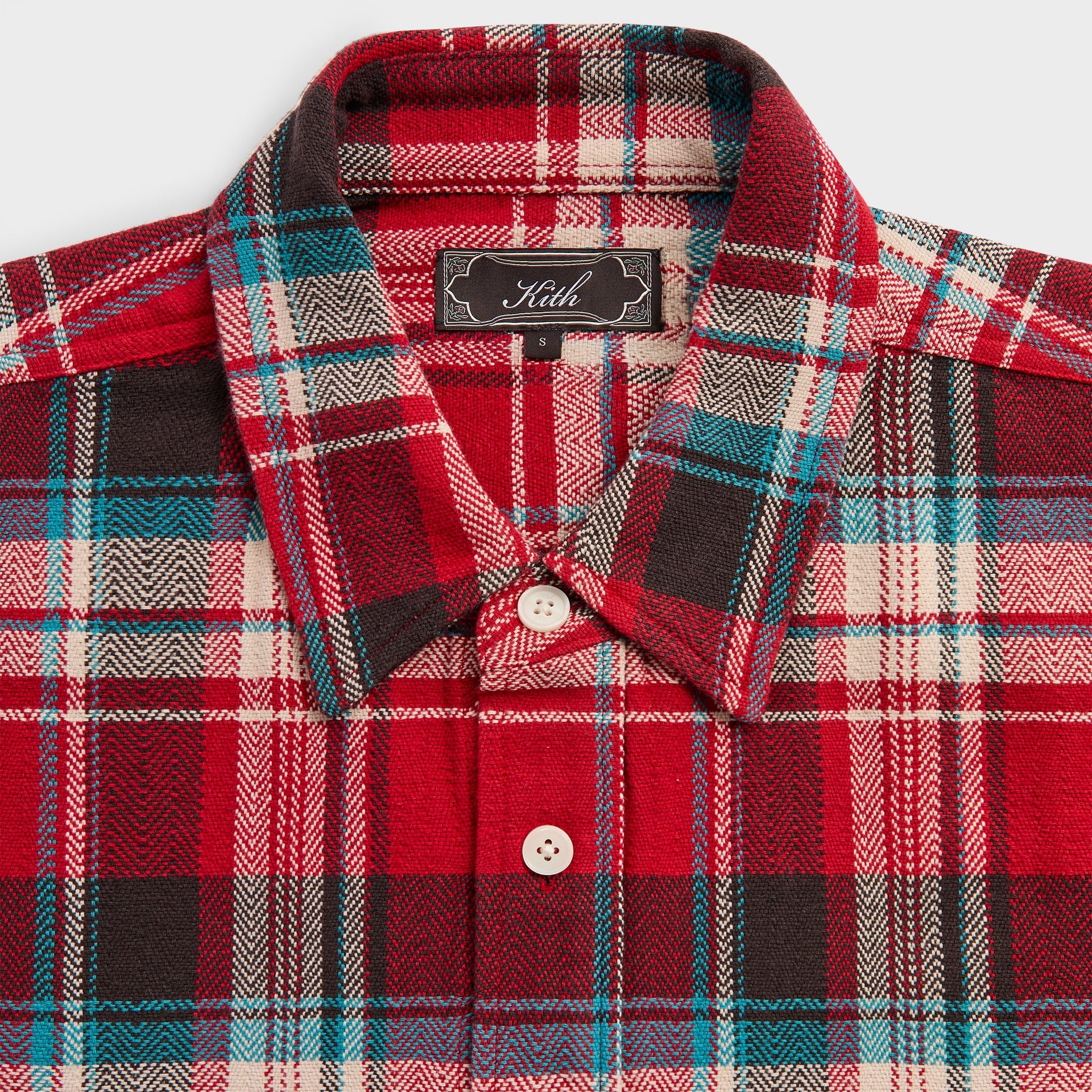Kith Plaid Henson Button Down Shirt - Might
