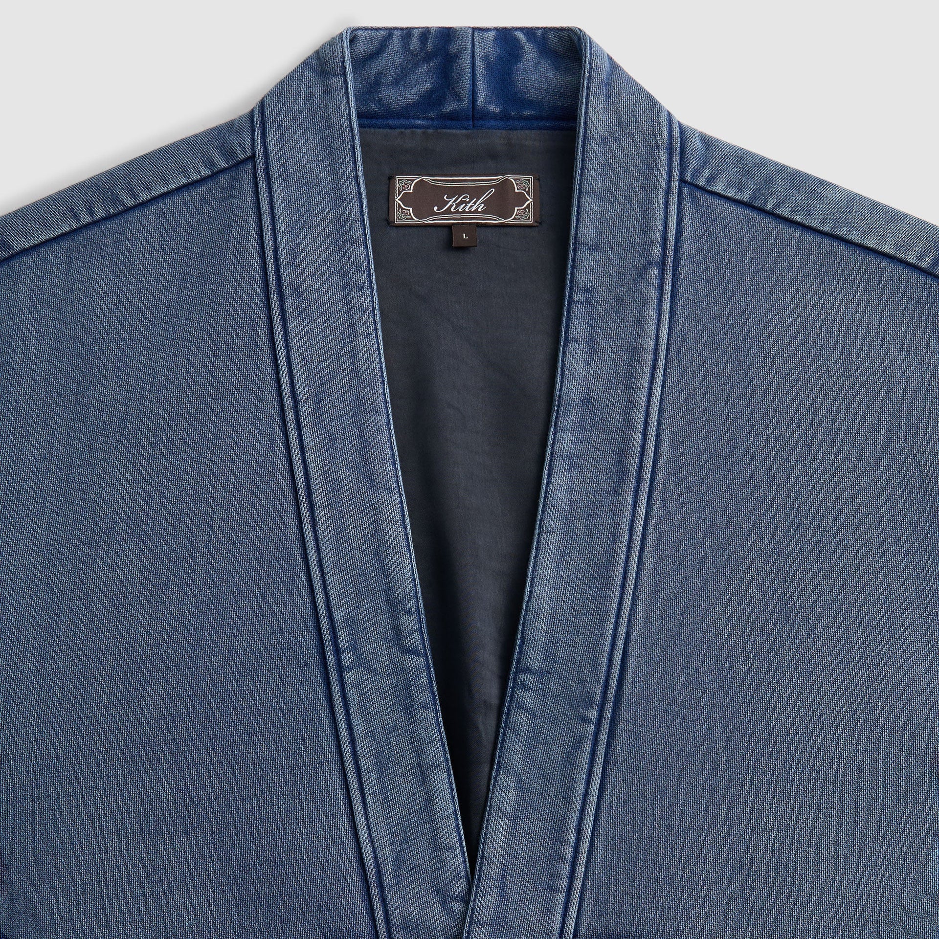 Kith Indigo Fleece Karter Gi Jacket - Vast