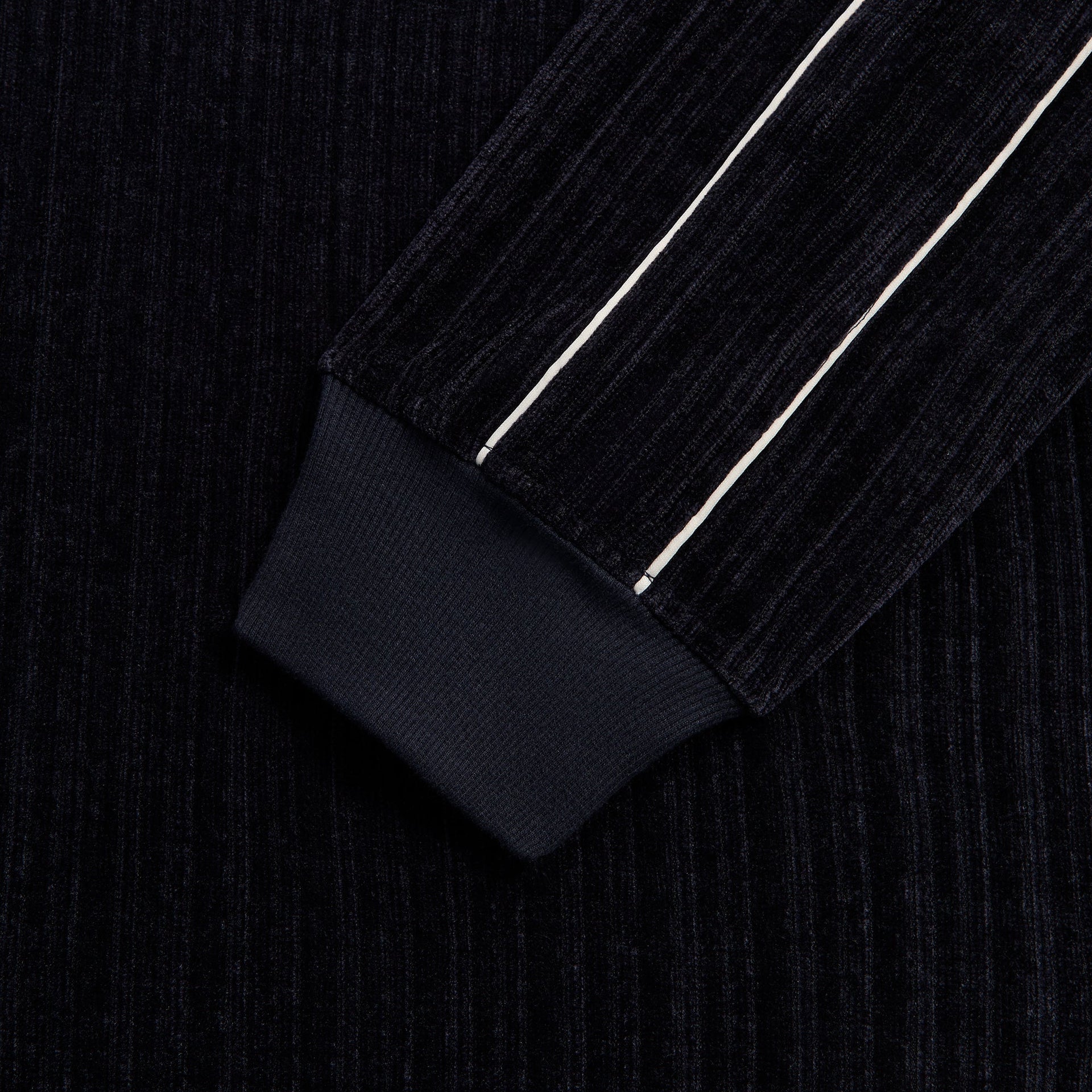 Kith Velvet Corduroy Long Sleeve Trevor Polo - Ink