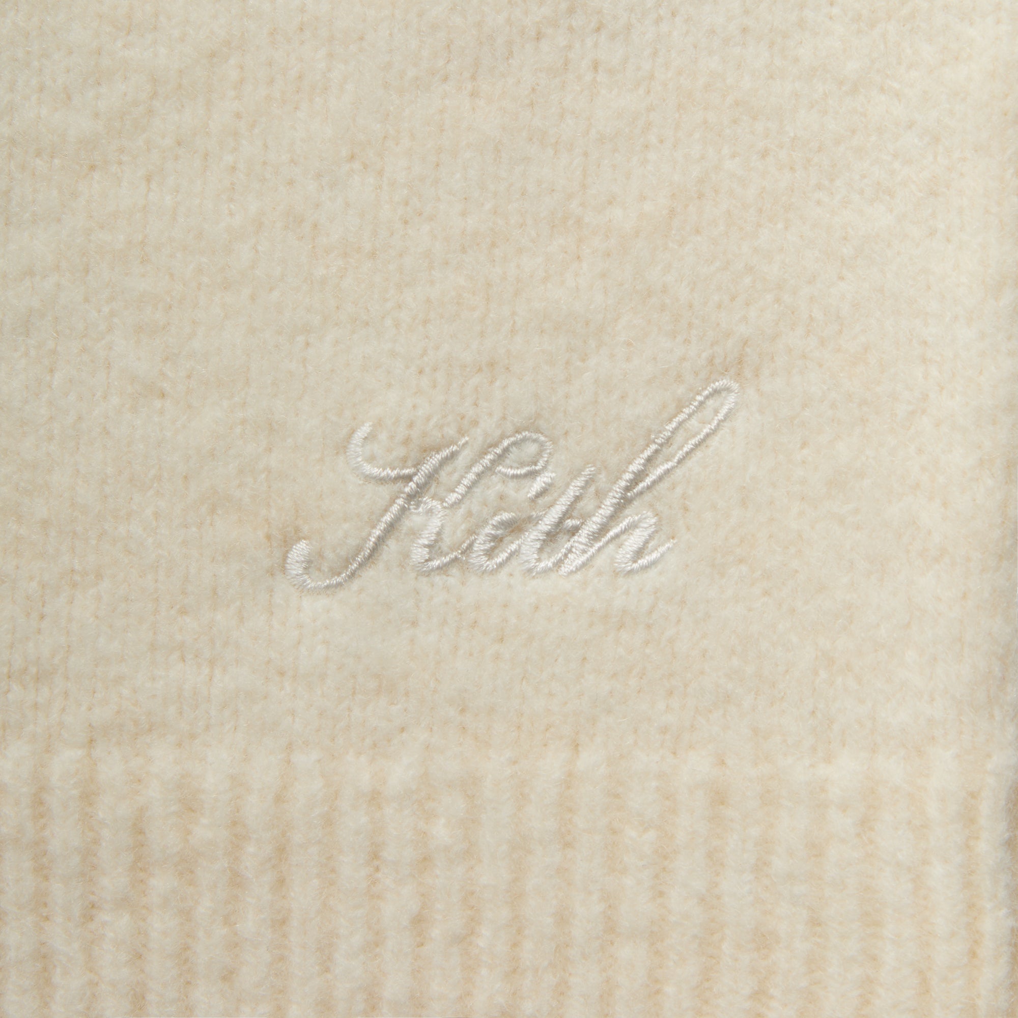 Kith Boucle Harmon Henley Sweater - Sandrift – Kith UK