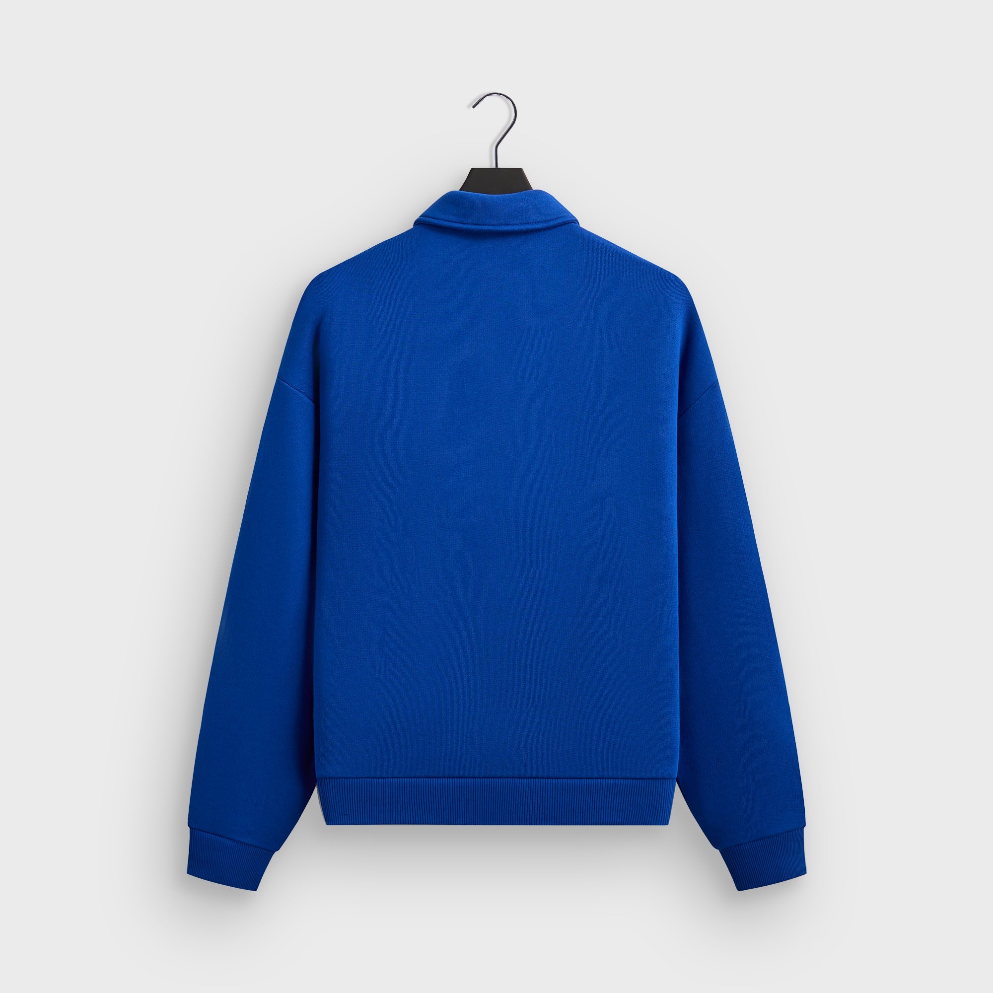 Kith Quarter Zip Popover Sweatshirt - Cyclone – Kith UK