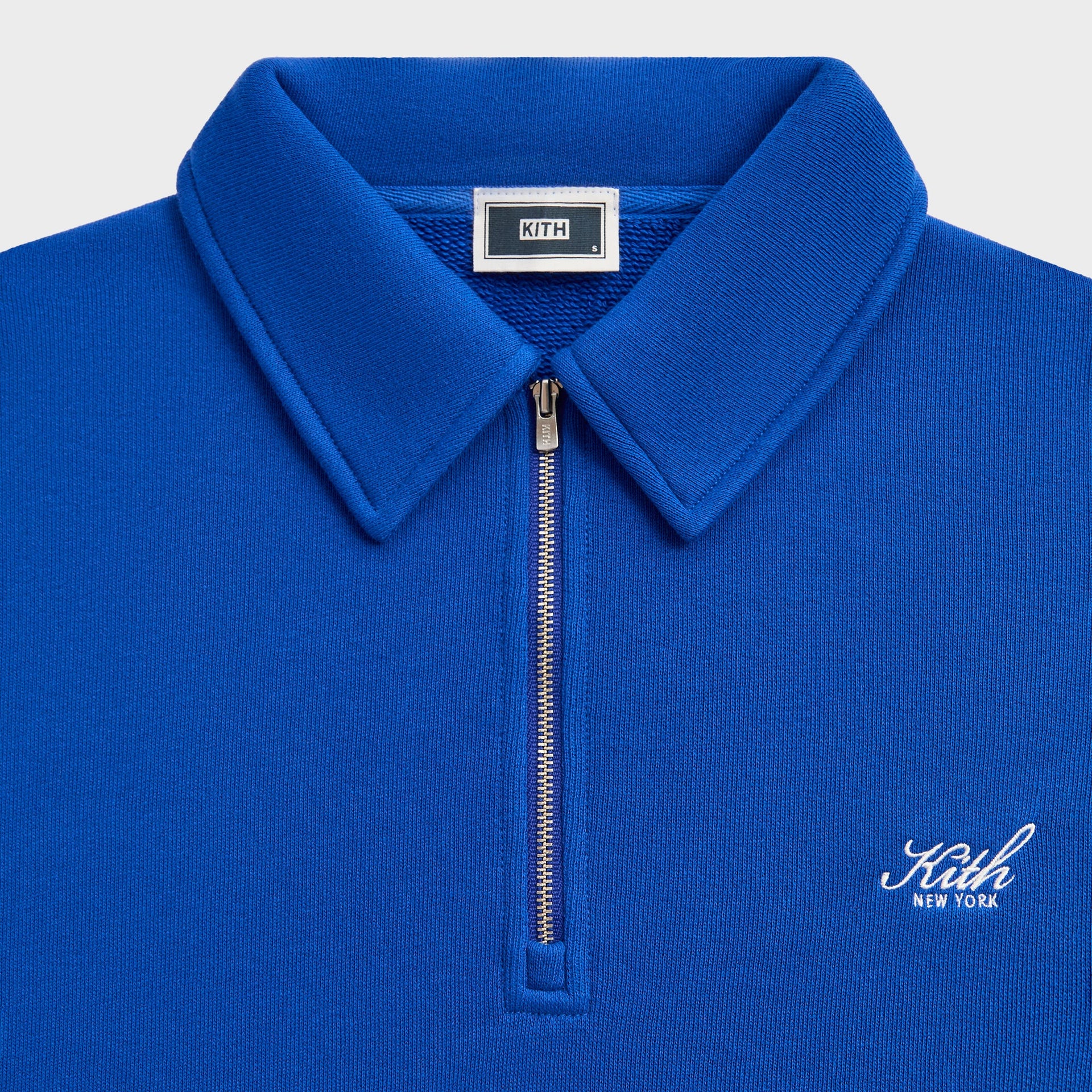 Kith Quarter Zip Popover Sweatshirt - Cyclone