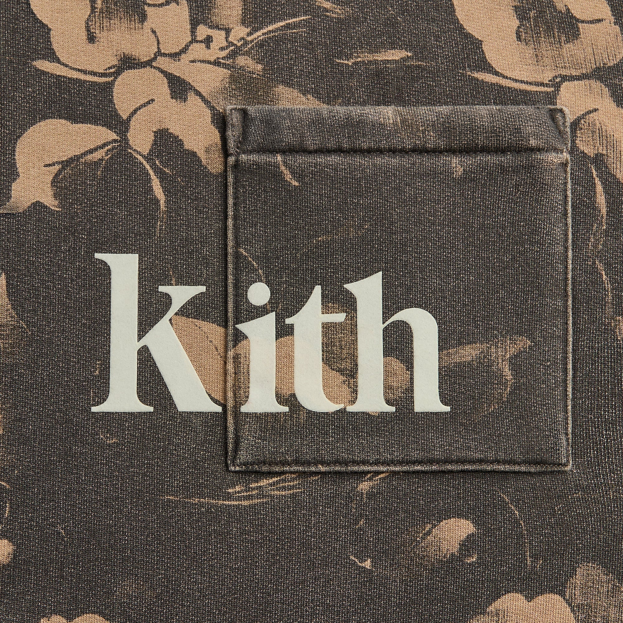Kith Fading Pedal Print Quinn Hoodie - Black – Kith UK