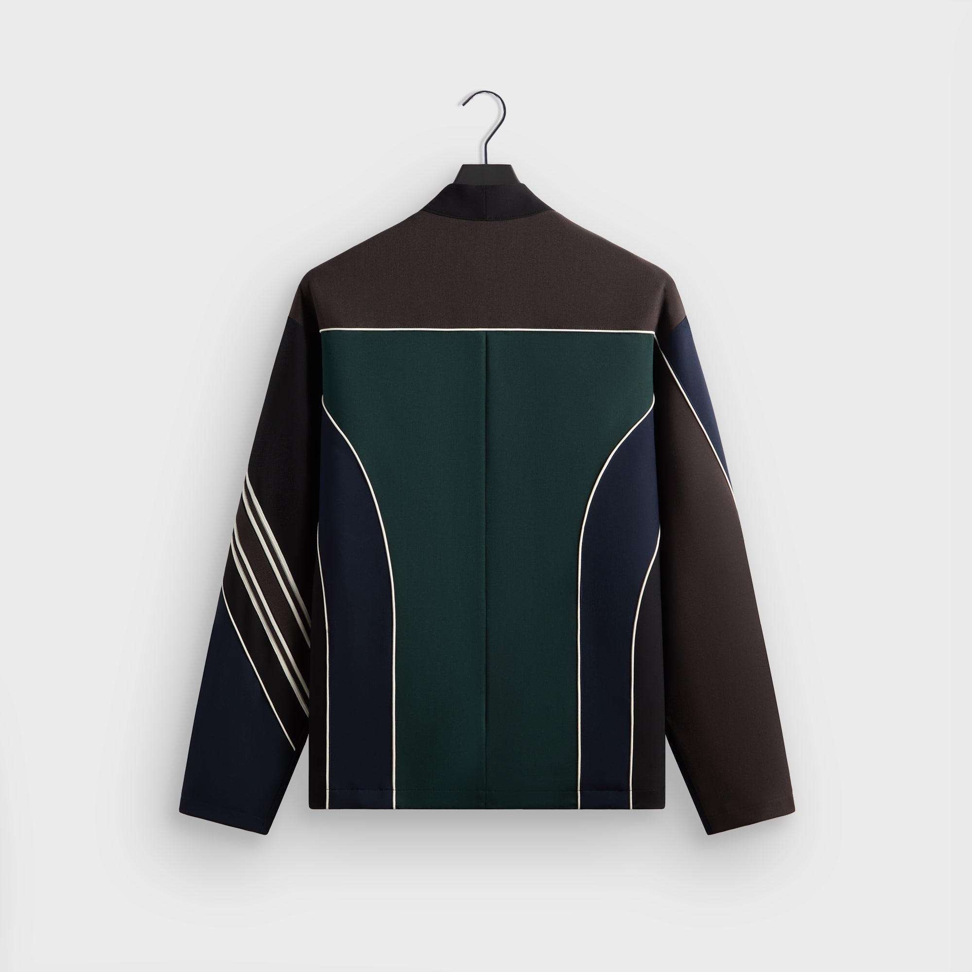 kith  トラックジャケット　グリーン　ブラック Kith Panelled Karter Gi Jacket - Stadium – Kith UK