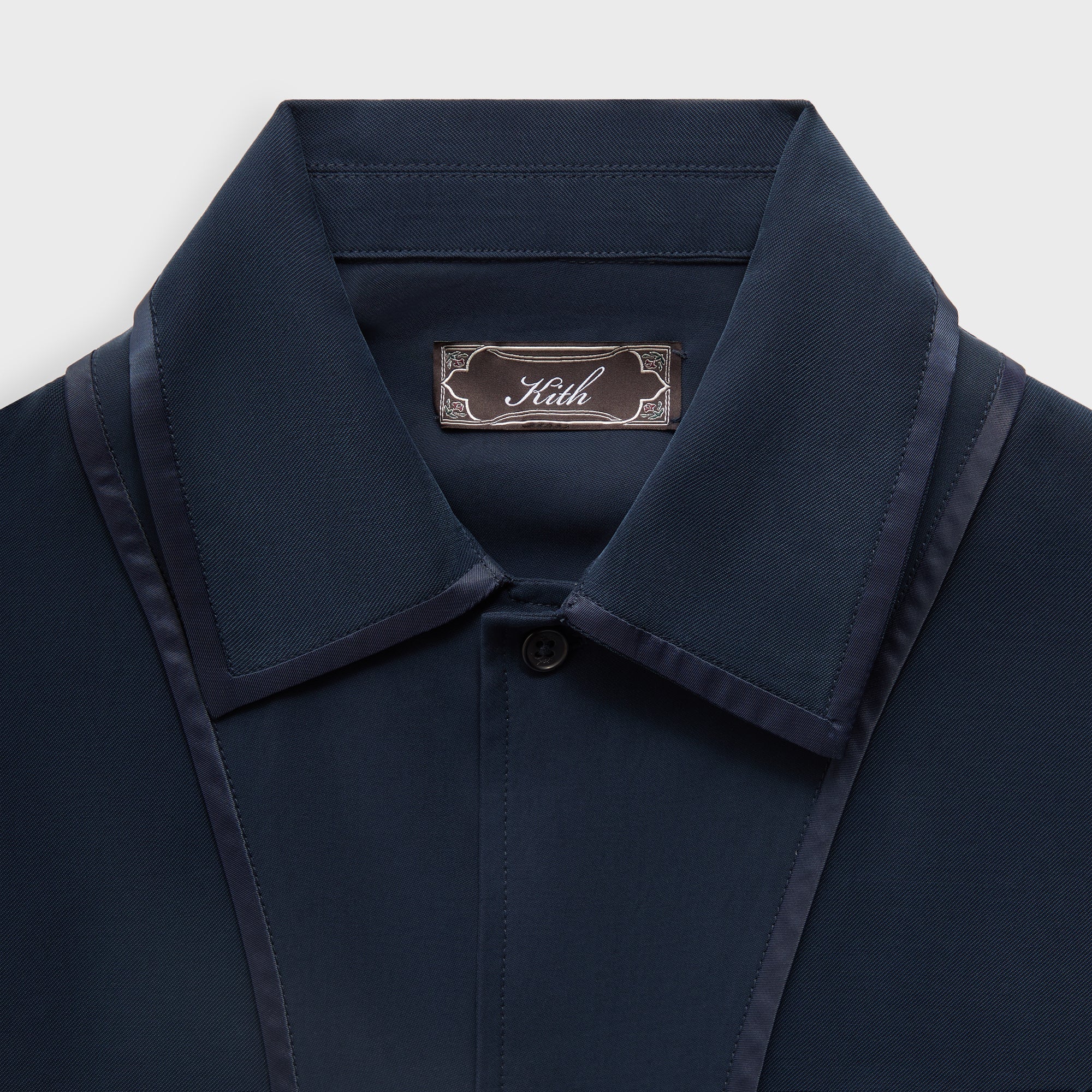 Kith Woodpoint Shirt - Nocturnal – Kith UK