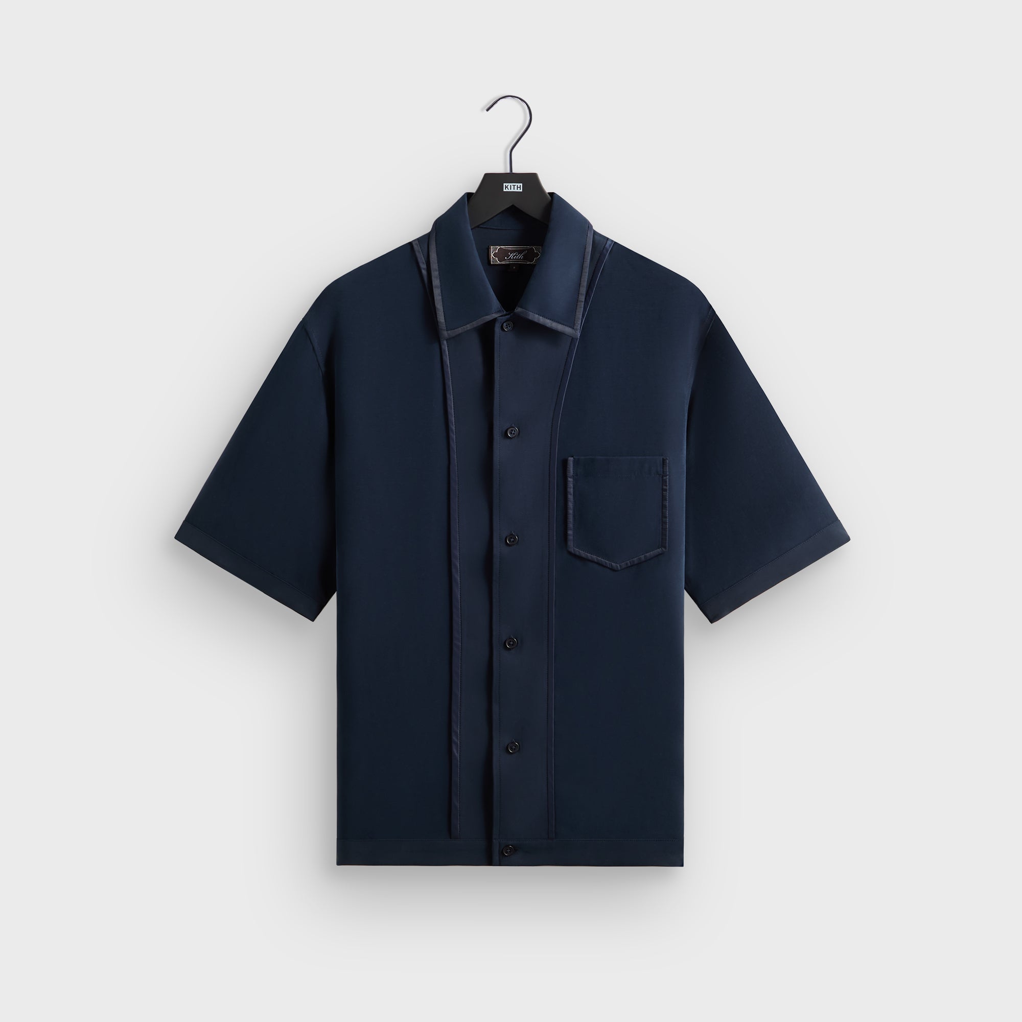 Kith Woodpoint Shirt - Nocturnal – Kith UK