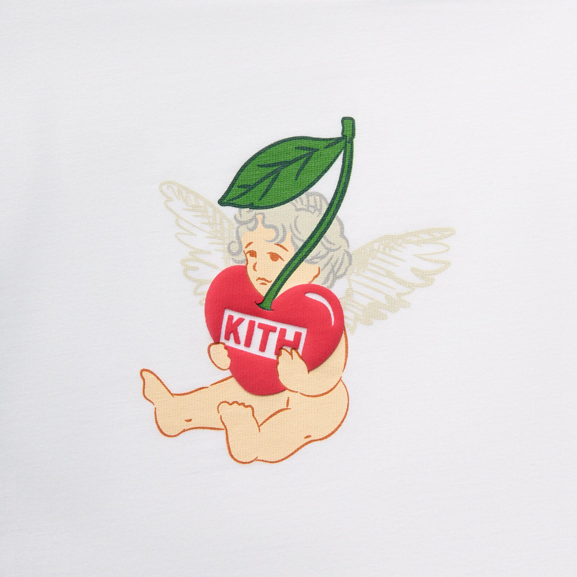 Kith Cupid Cherry Tee - White