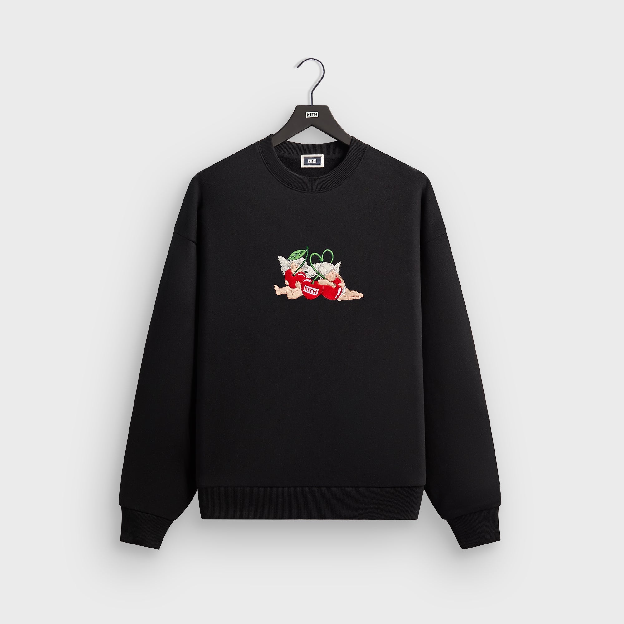 Kith Thread of Fate Nelson Crewneck - Black – Kith UK