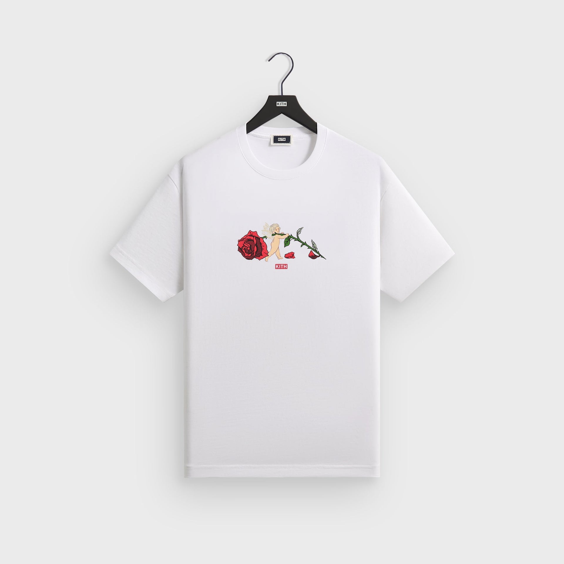 Kith Cupid Rose Tee - White