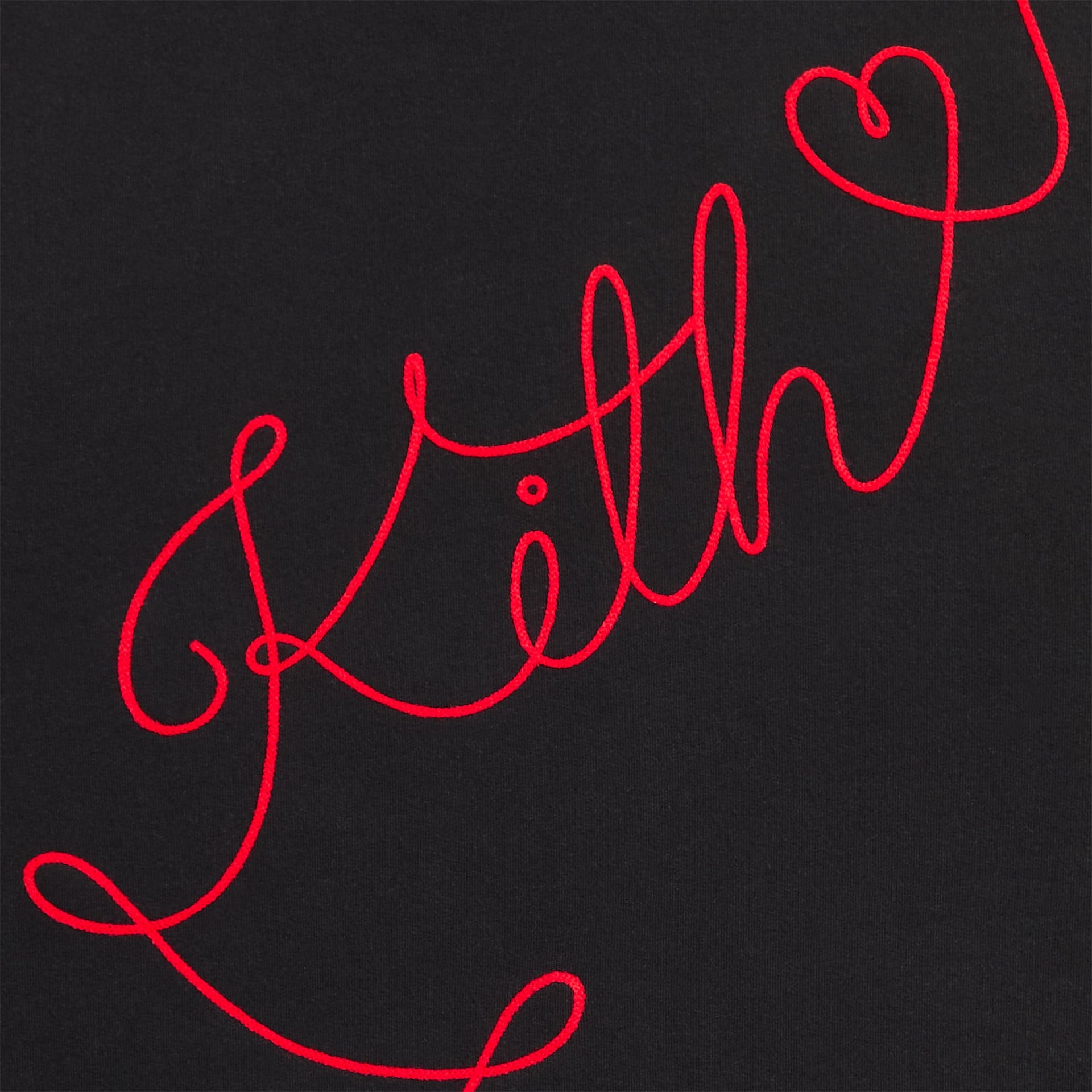 Kith Thread of Fate Nelson Crewneck - Black