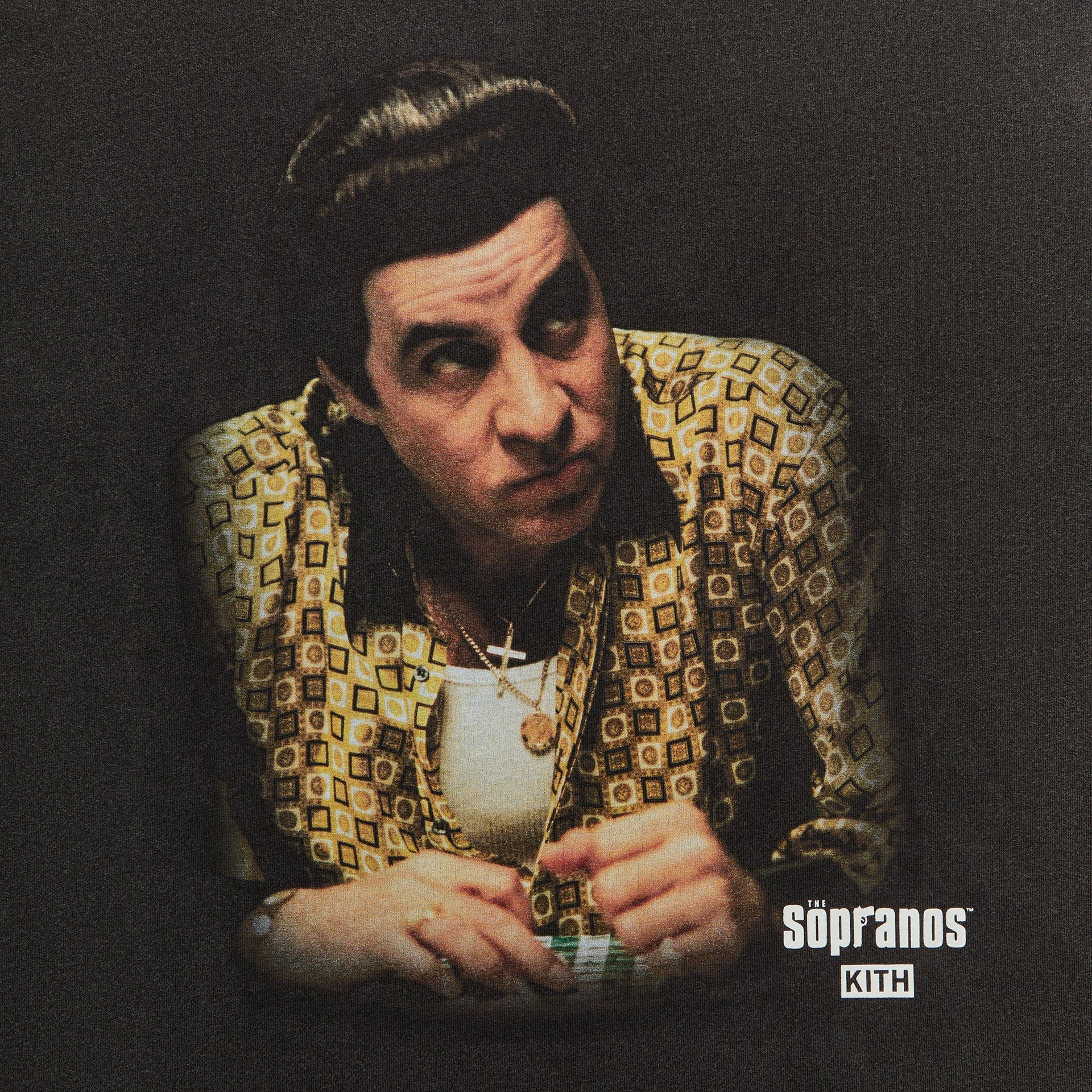 Kith for The Sopranos Silvio Vignette Vintage Tee - Black