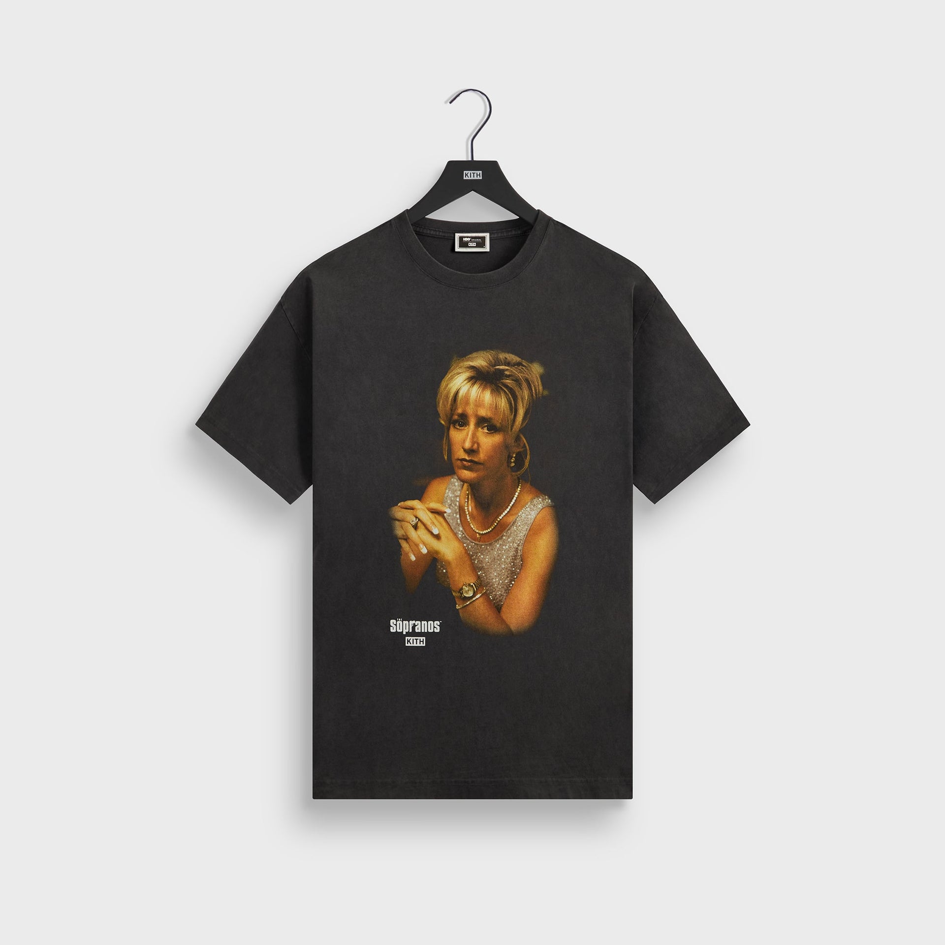 Kith for The Sopranos Carmela Vignette Vintage Tee - Black