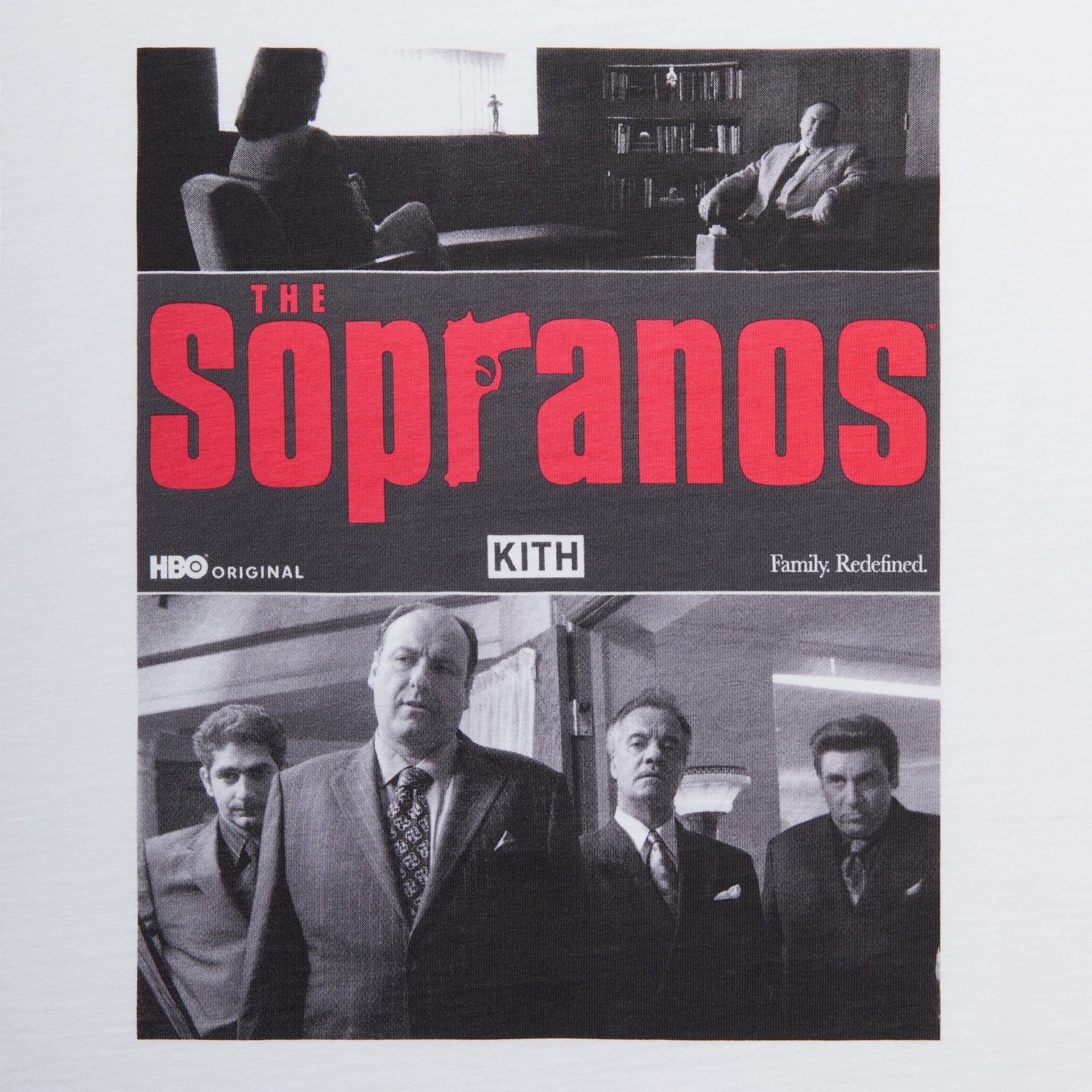 Kith for The Sopranos Family Redefined Vintage Tee - White