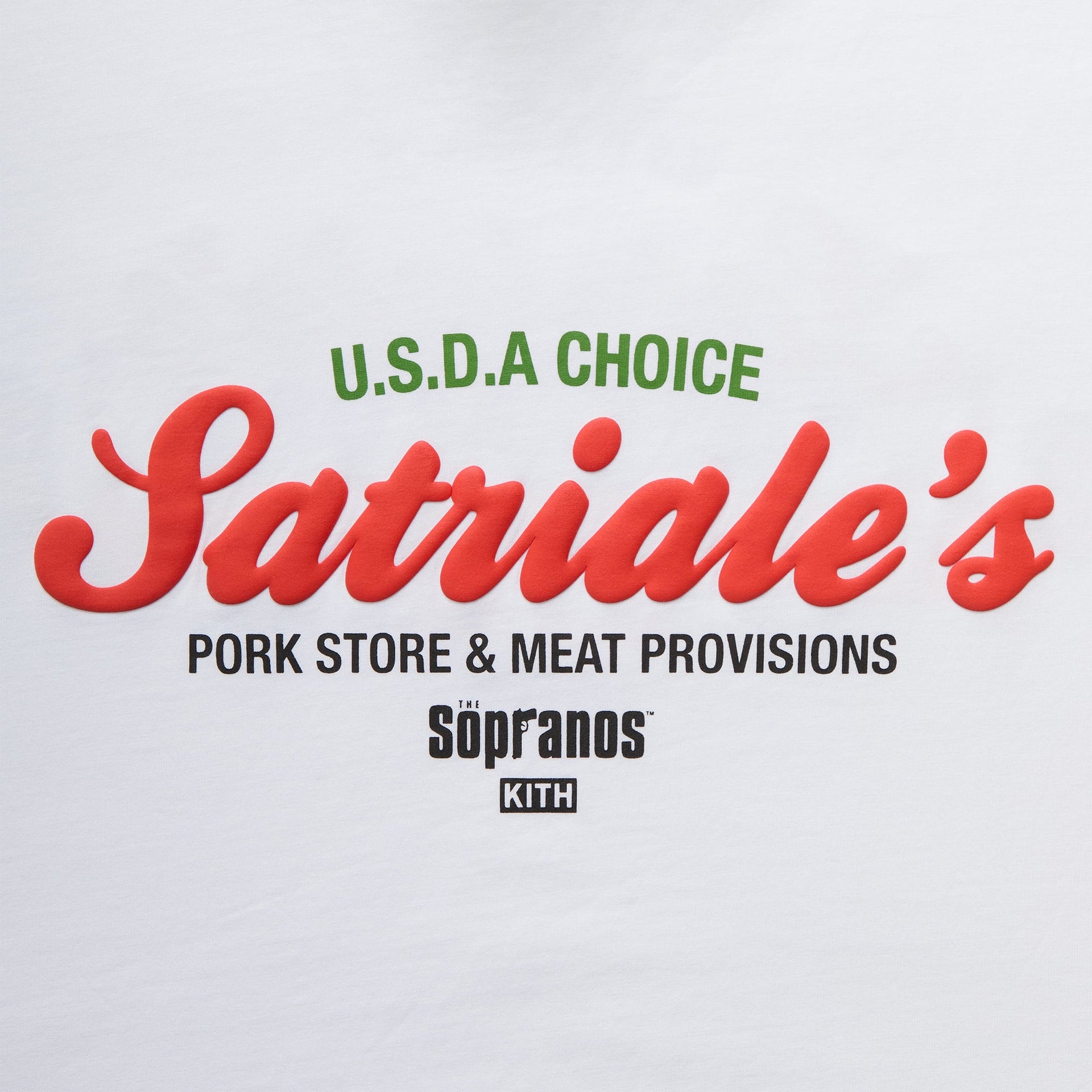 Kith for The Sopranos Satriale's Vintage Tee - White