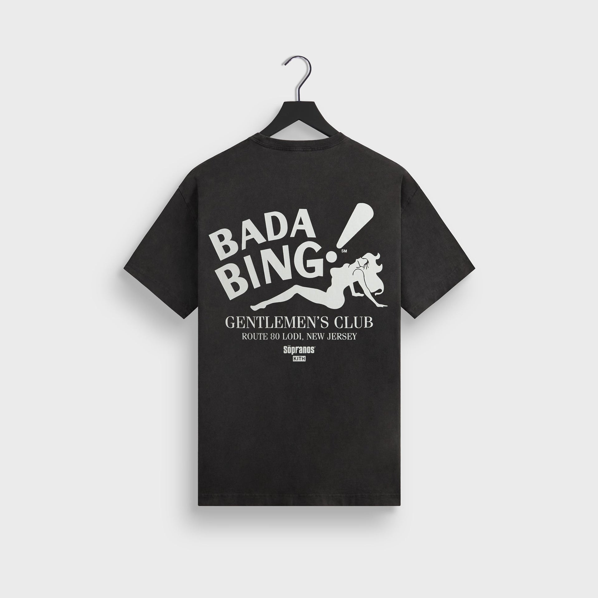 Kith for The Sopranos Bada Bing Vintage Tee - Black